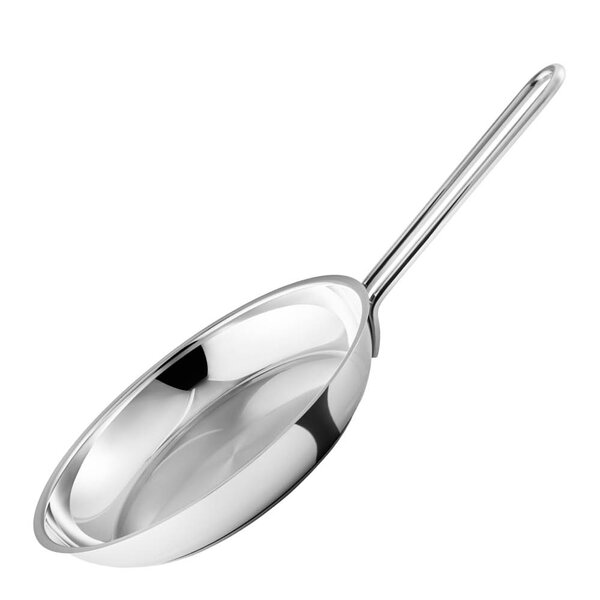 Stainless Steel stekepanne 24 cm
