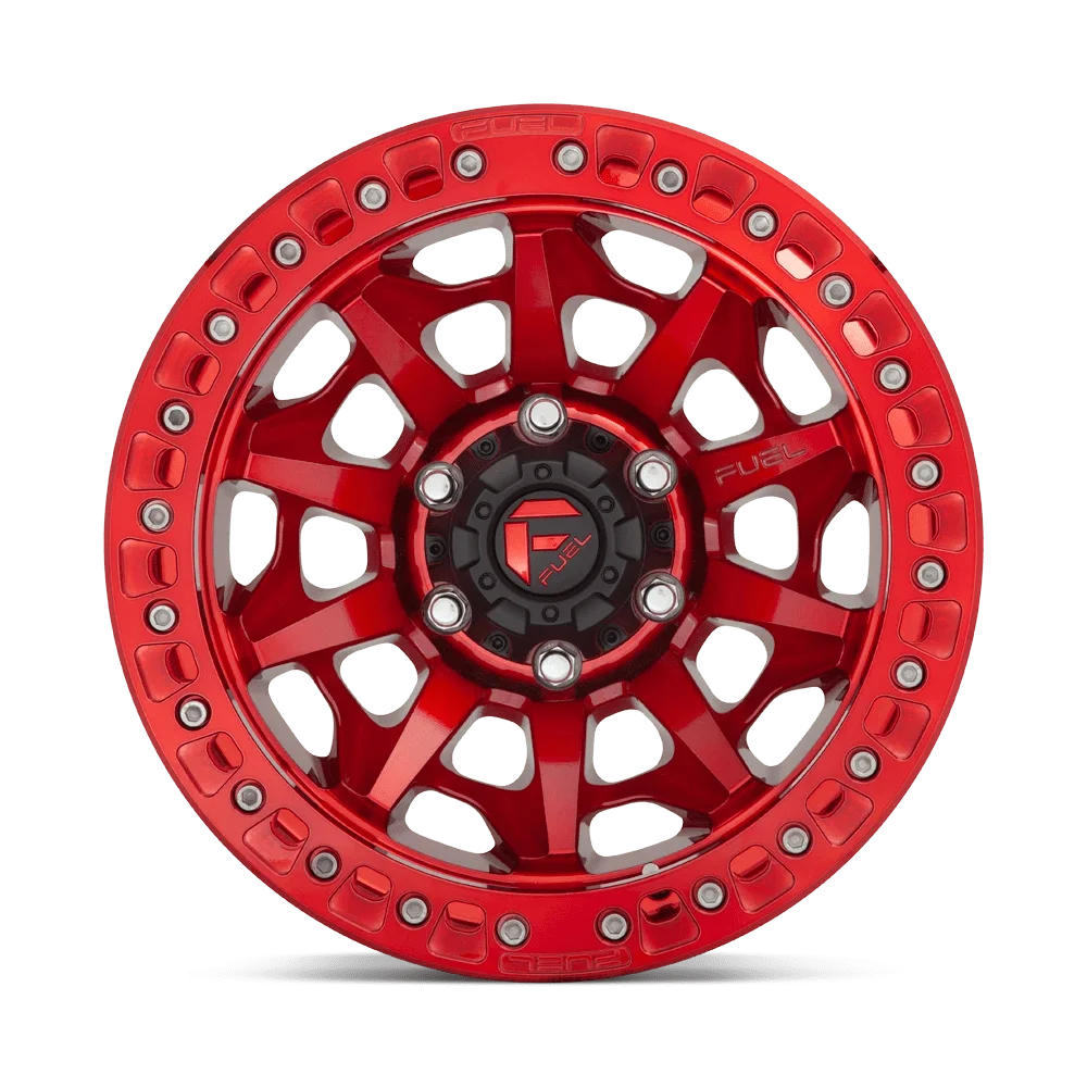 1PC Aluminum Rim D113 COVERT BL OFF ROAD ONLY 17X9in Candy Red Finish, D11317907545 - Image 3