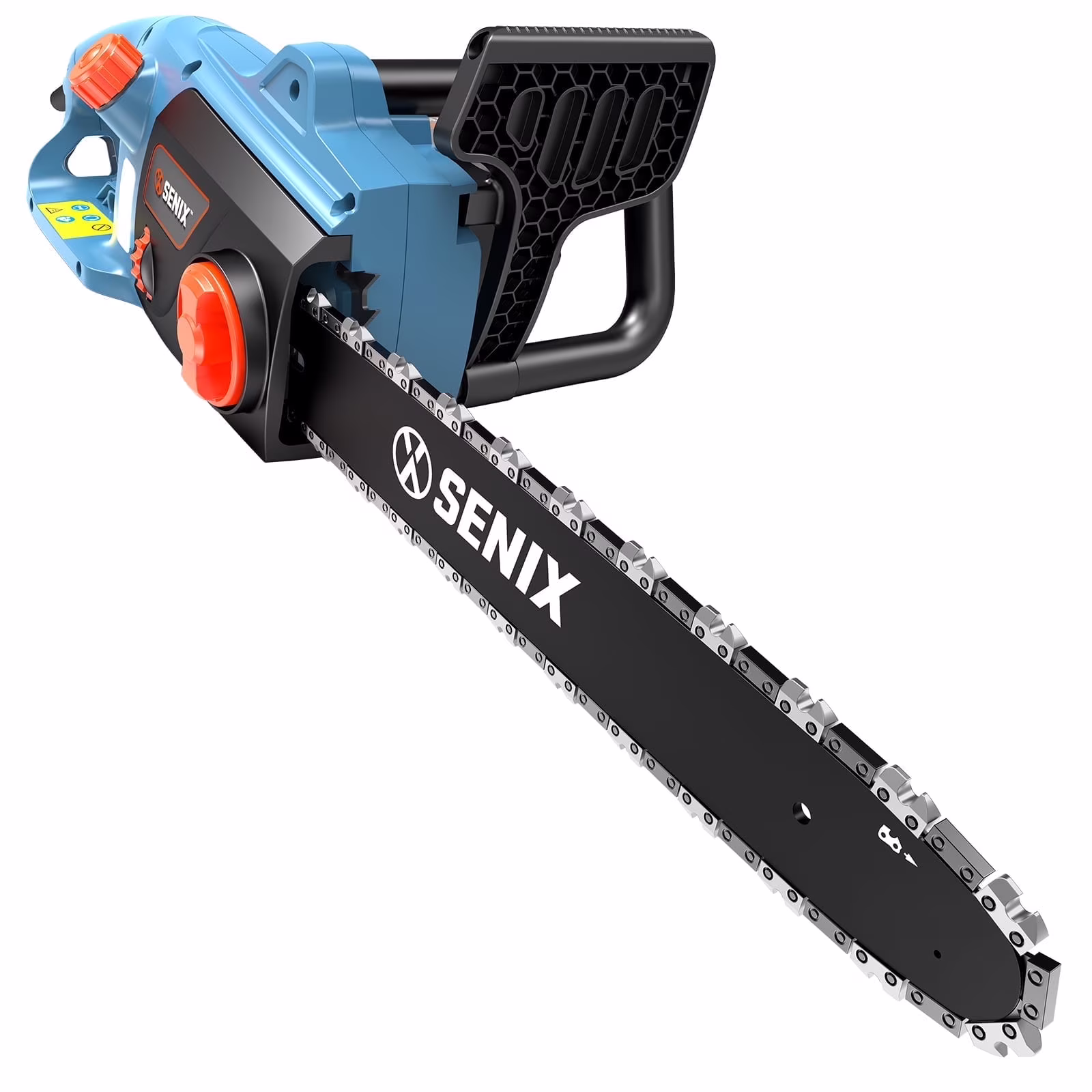 15 Amp Electric Corded Chainsaw, 18-Inch Bar and Chain, Automatic Oiler, Tool-Free Chain Tension, CSE15-M