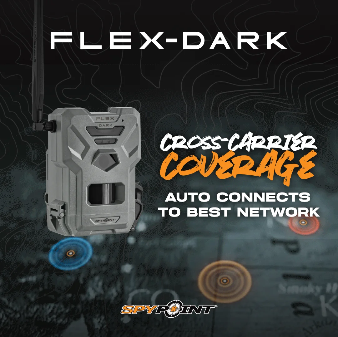 Flex-Dark Cellular Trail Camera, 40MP Photos and 1080p Videos w/Sound, Double The Battery Capacity, GPS-Enabled, Dual-SIM LTE Connectivity, 100' Flash Detection Range, 4 Capture Modes - Image 7