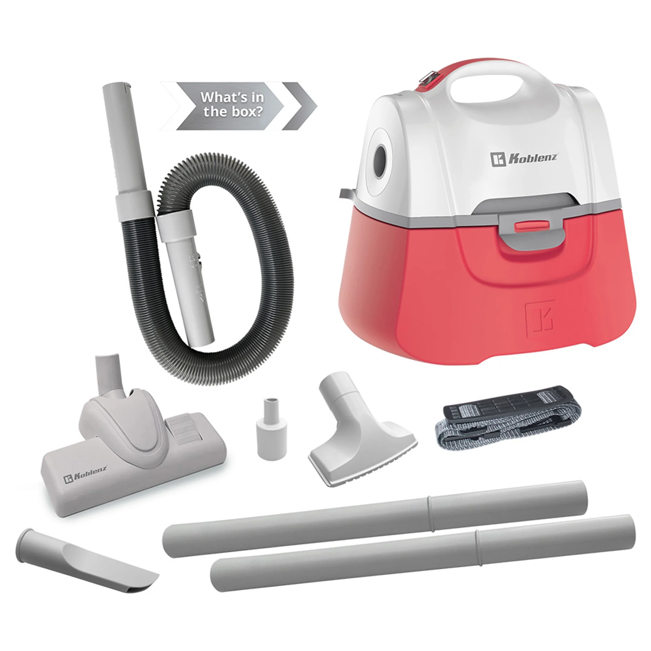 KOBLENZ DESIGNER SERIES Wet - Dry - Blow Vacuum 5 Gallon, 2 Peak HP 3 - in - 1 Vac (PV - 525KG5)
