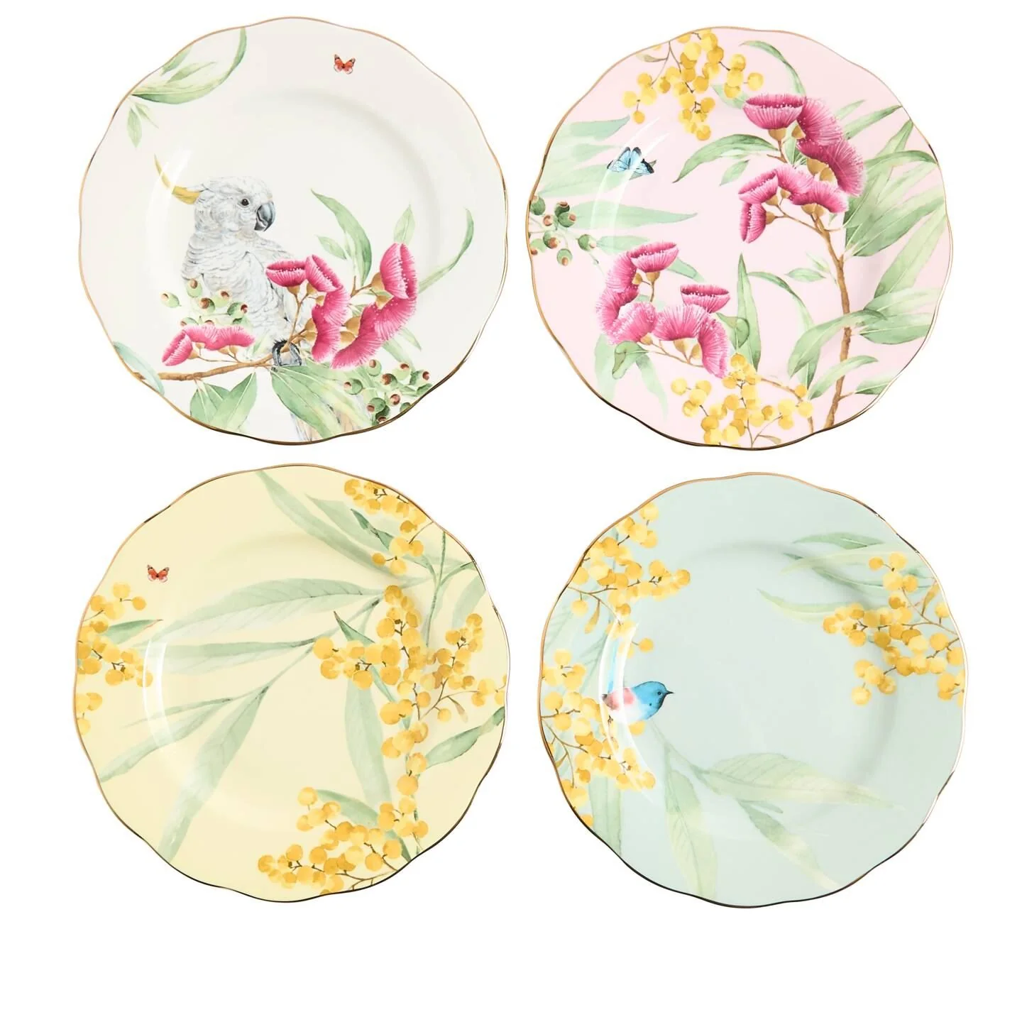 Miranda Kerr Australiana Plates Set of 4
