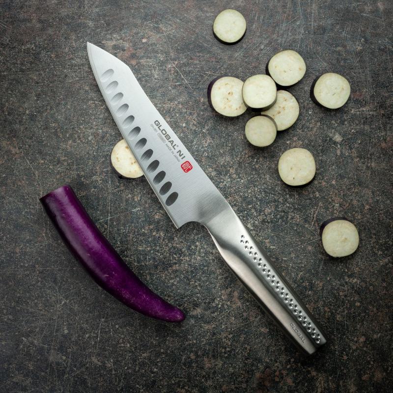 Global GN-001 kokkekniv 16 cm olivenslipt oriental