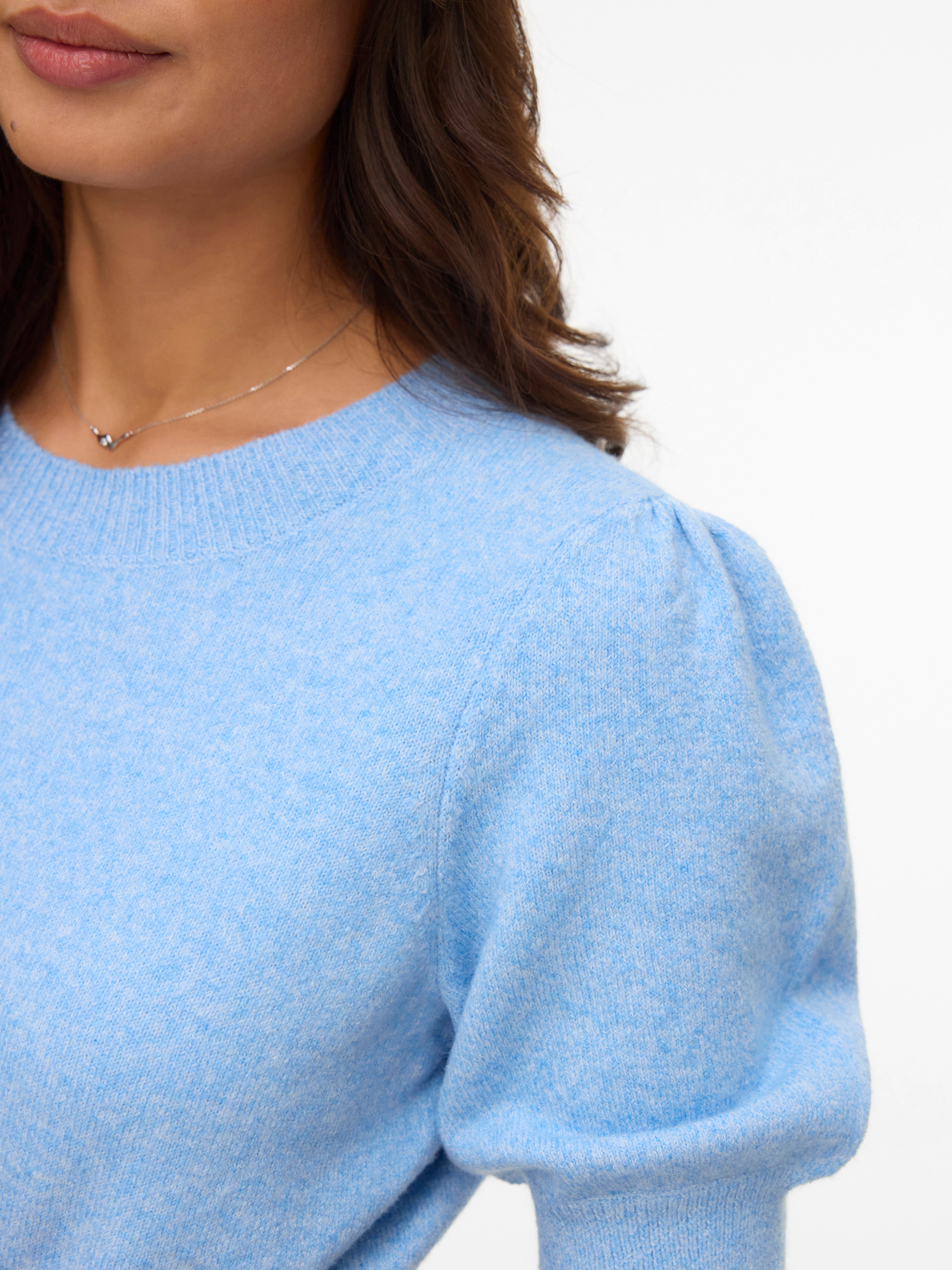 VERO MODA® Regular Fit Round Neck Ribbed cuffs Pullover