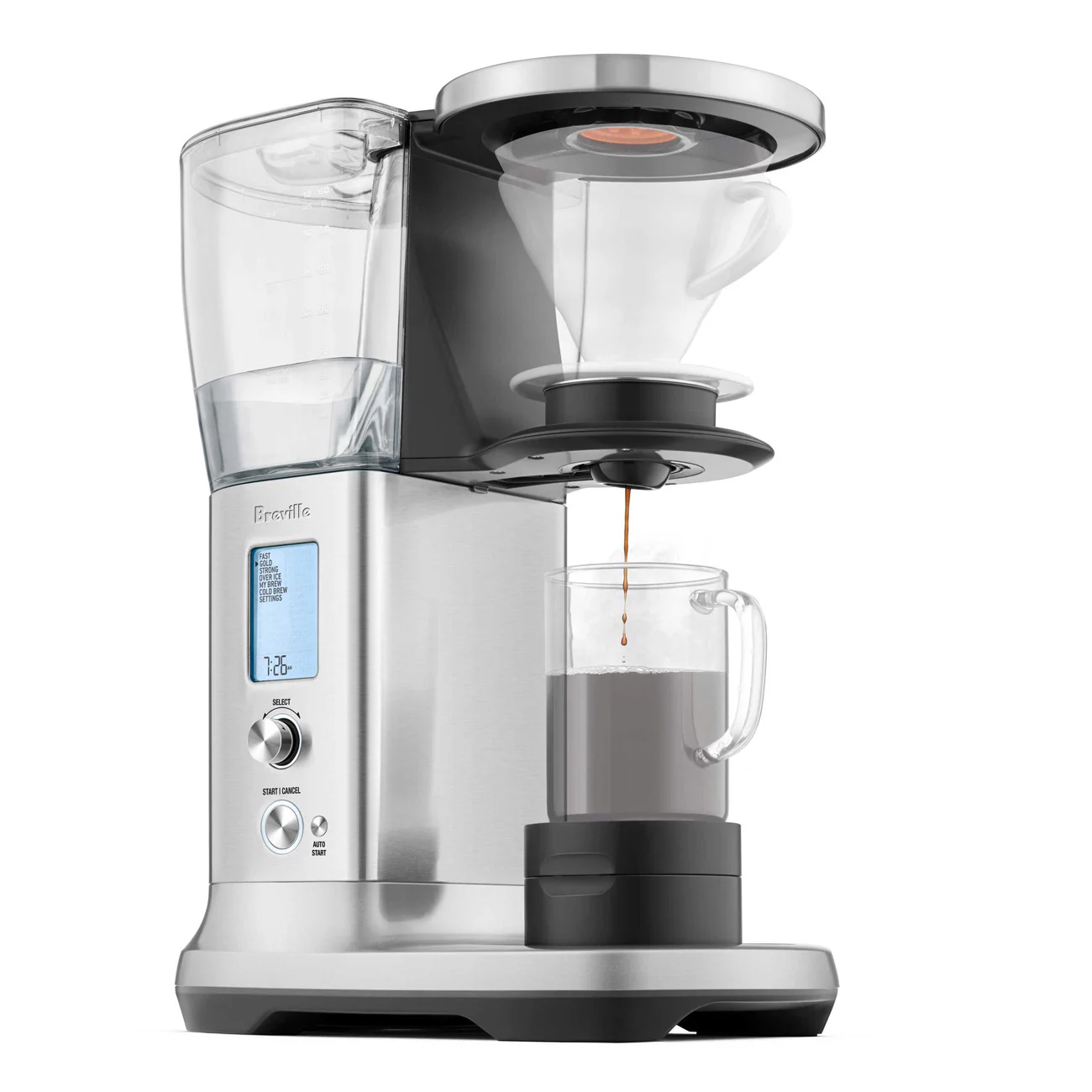 the Breville Precision Brewer Glass