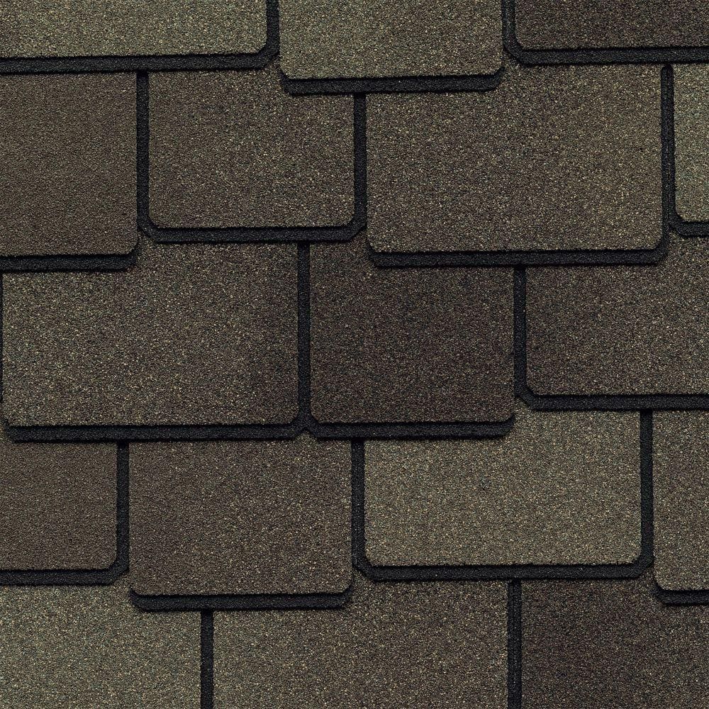 GAF Woodland Cedarwood Abbey Designer Laminated Architectural Asphalt Shingles Bundle (25 sq. ft., 14-Piece, 17 in. x 40 in.)