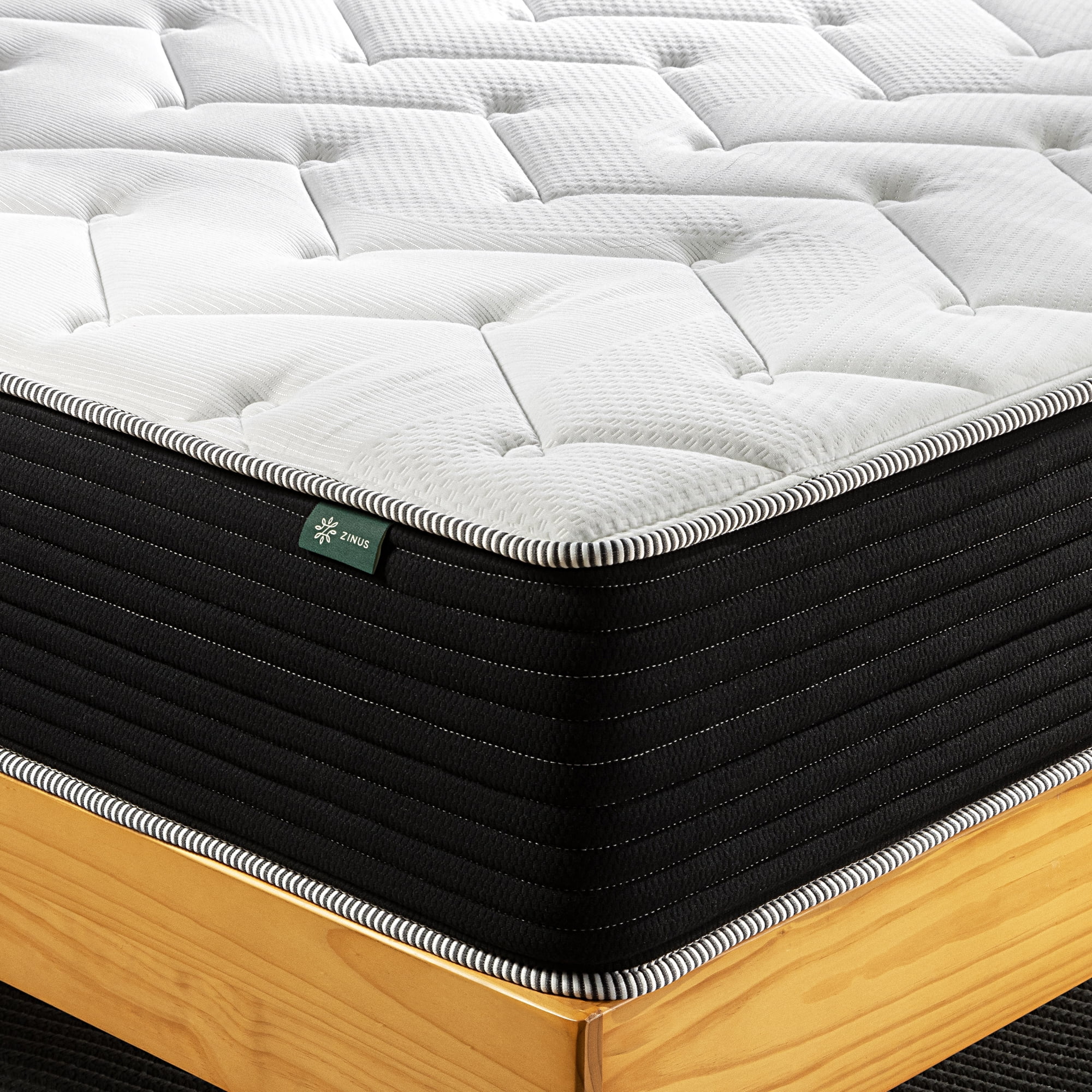 Sensations by Zinus 10�� Classic Pocket Spring Hybrid Mattress, Full
