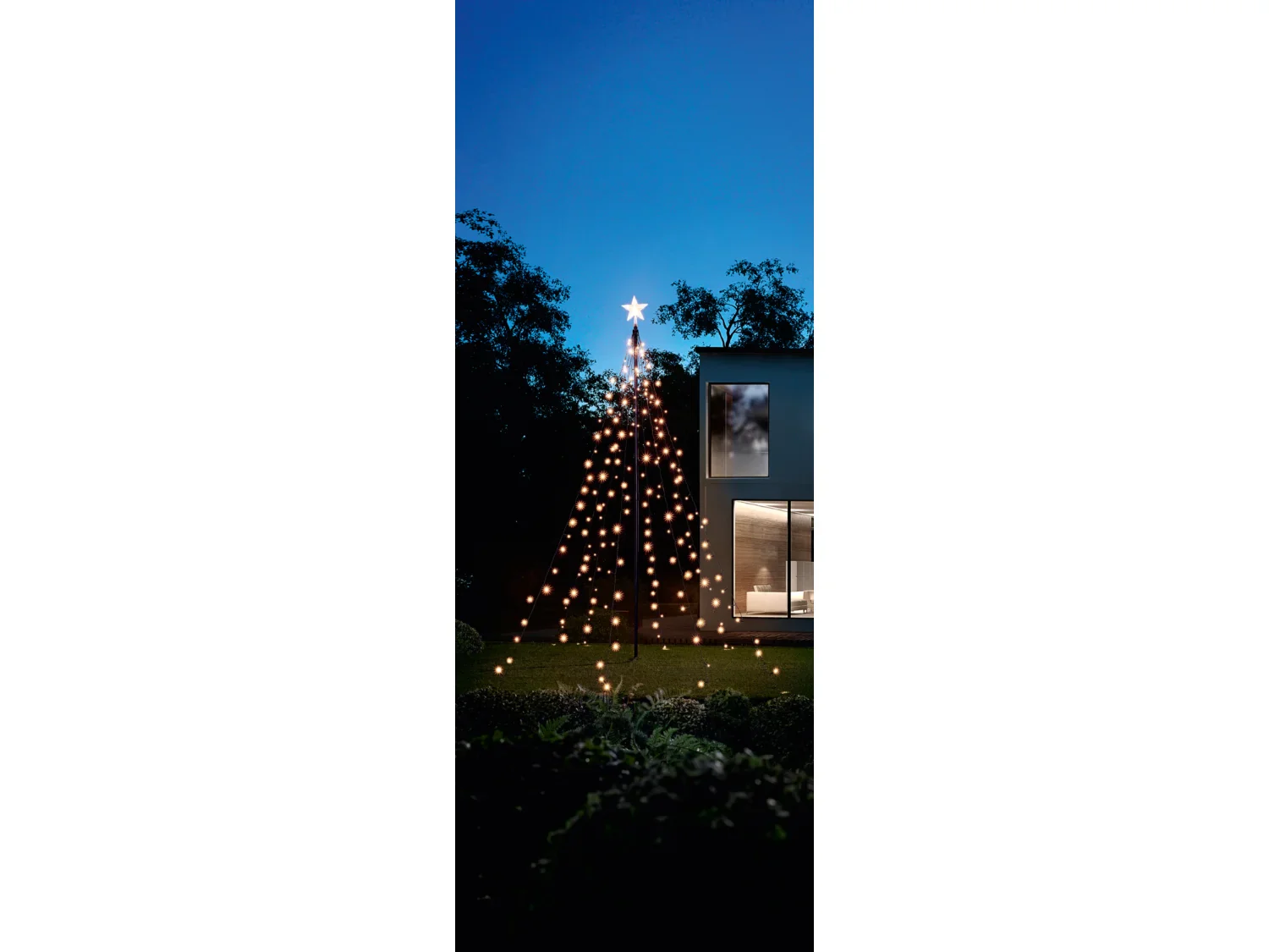 LIVARNO home Guirlande lumineuse LED effet sapin de Nol