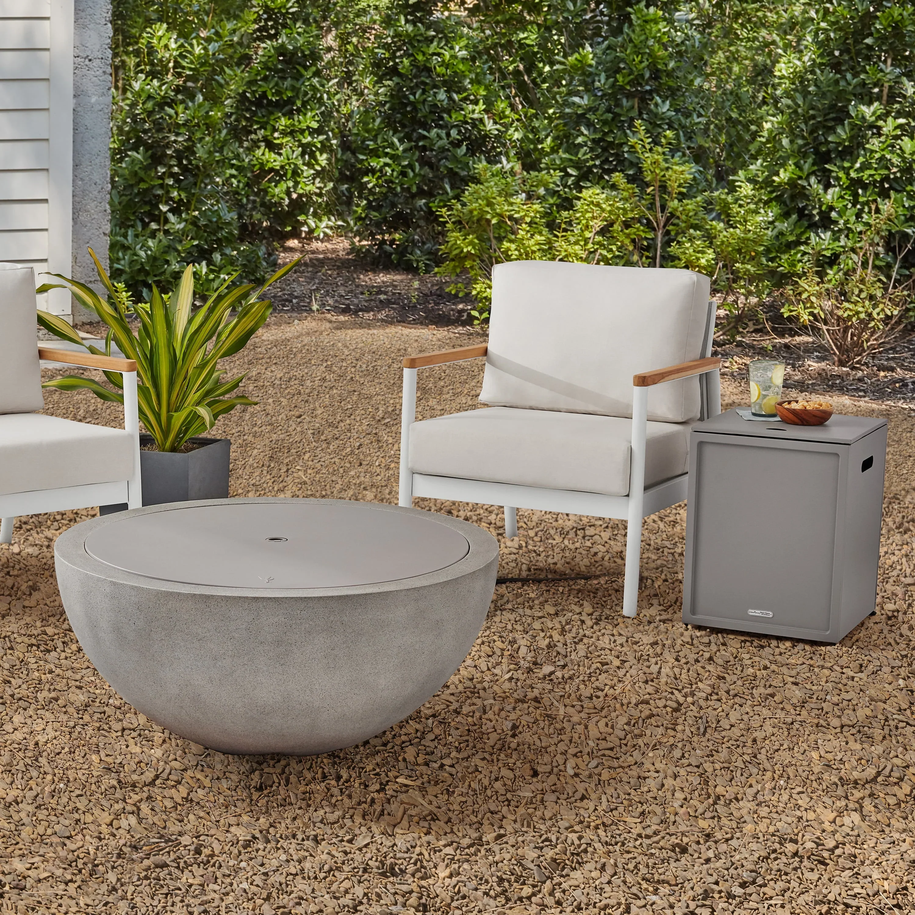 Better Homes & Gardens 36 65,000 BTU Propane Fire Pit with Tank Hideaway by Dave & Jenny Marrs