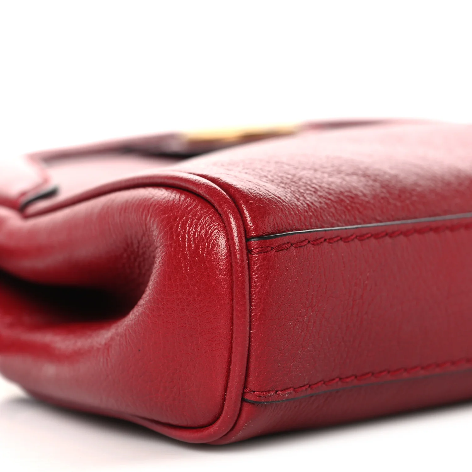 Piuma Lux Calfskin Small Re(Belle) Crossbody Bag Romantic Cerise