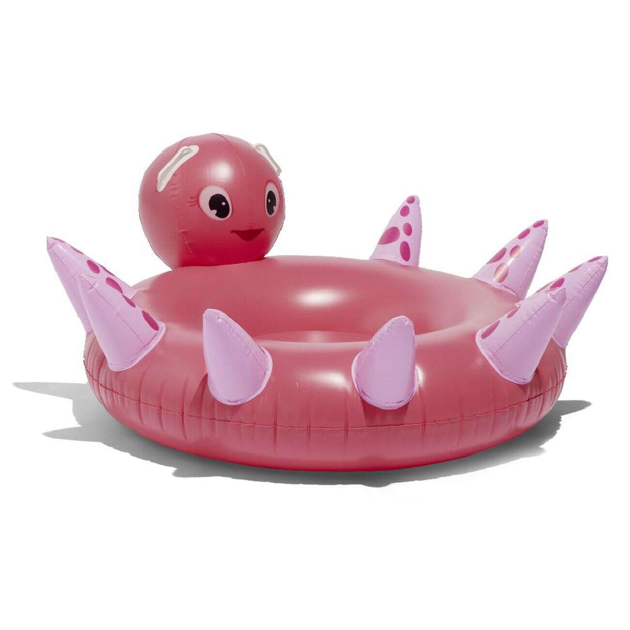 Pieuvre à chevaucher gonflable Funky rose126xH56cm
