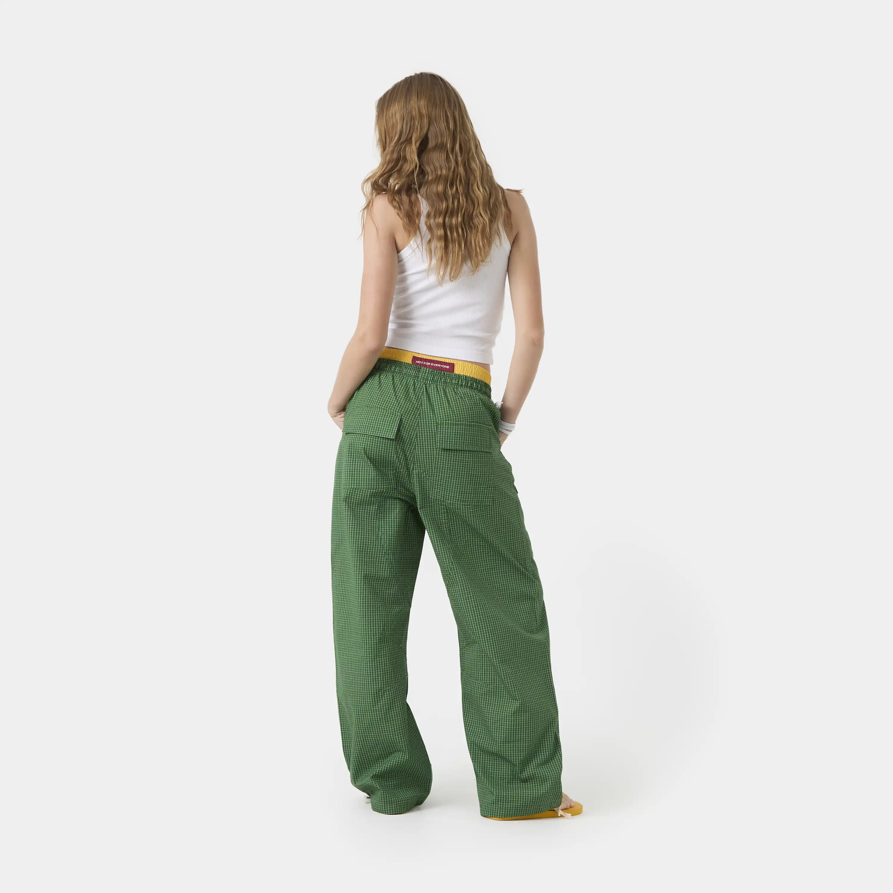 Patches Vichy Forest Cargo Pants
