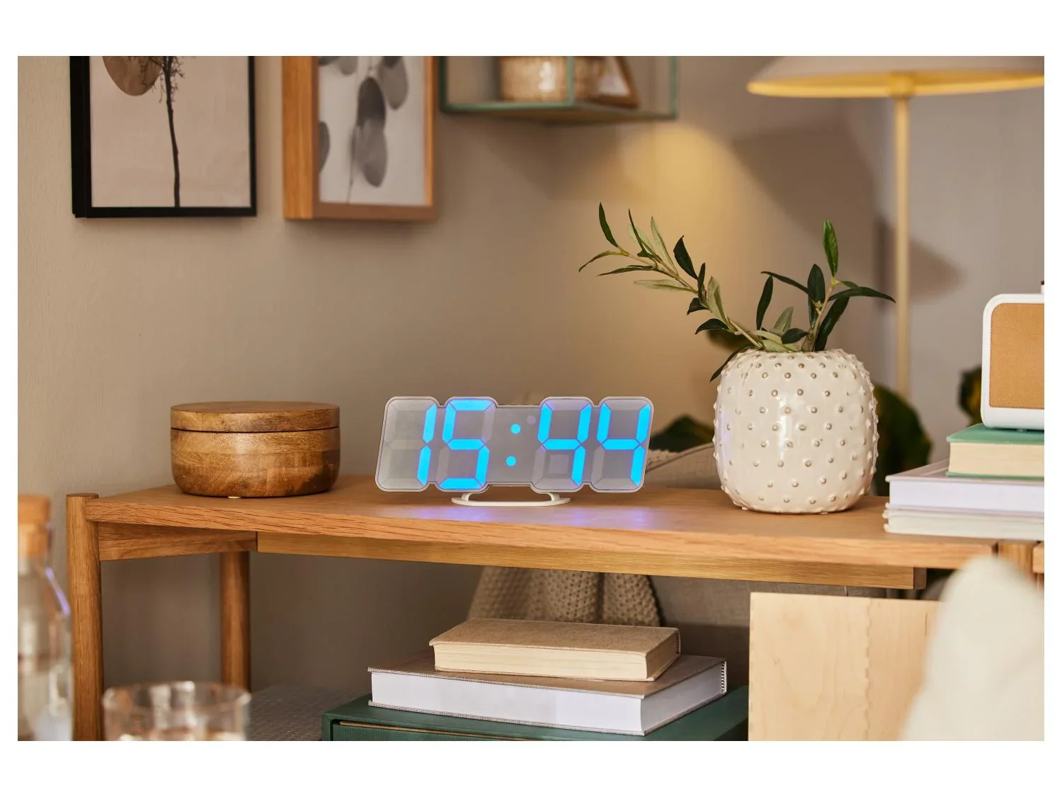 AURIOL Horloge murale et de table  LED