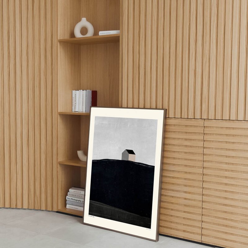 PSTR Studio poster 50x70 cm nordic den svarta kullen