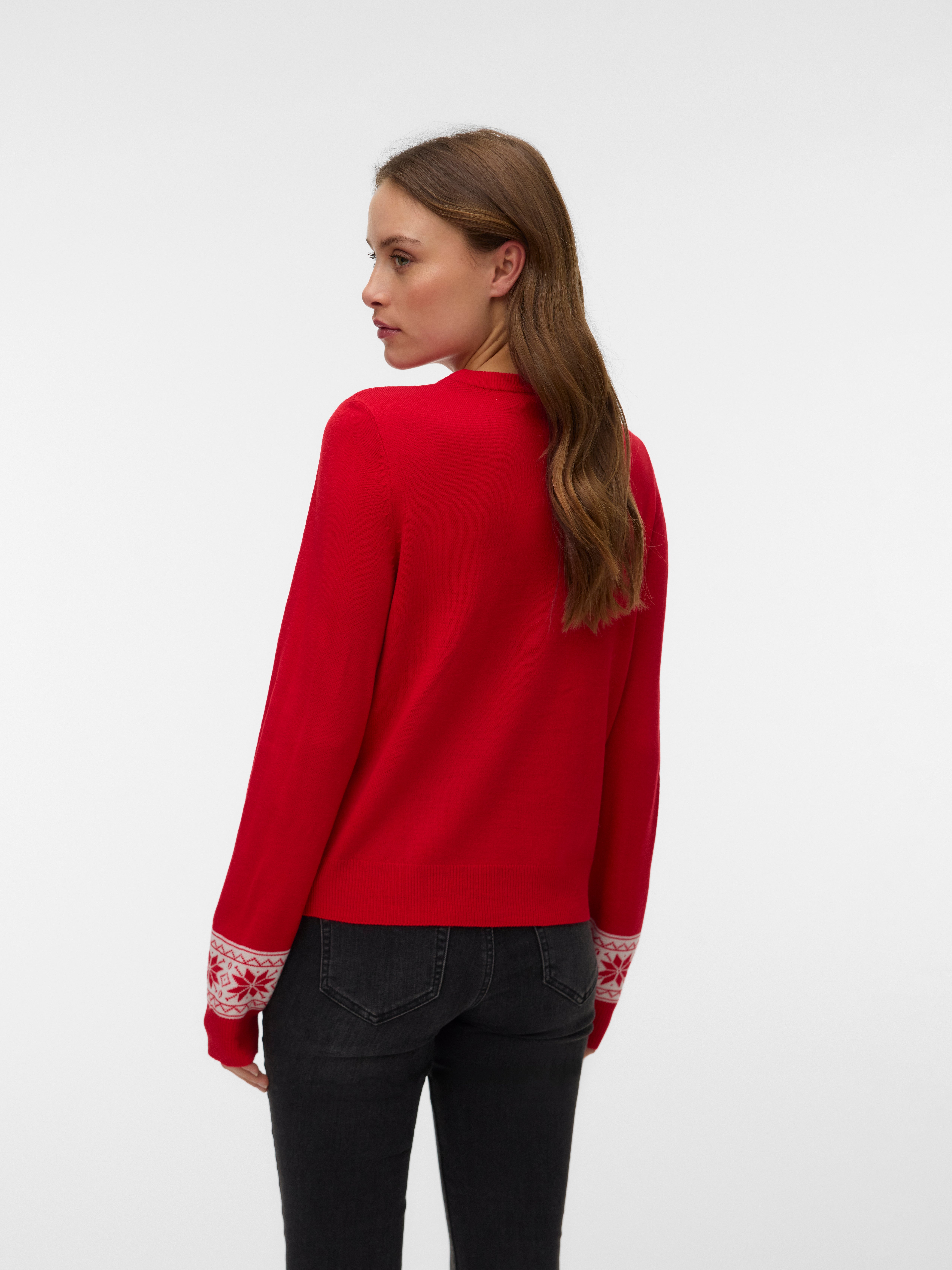 VERO MODA® VMFROSTYDEER Knitted pullover