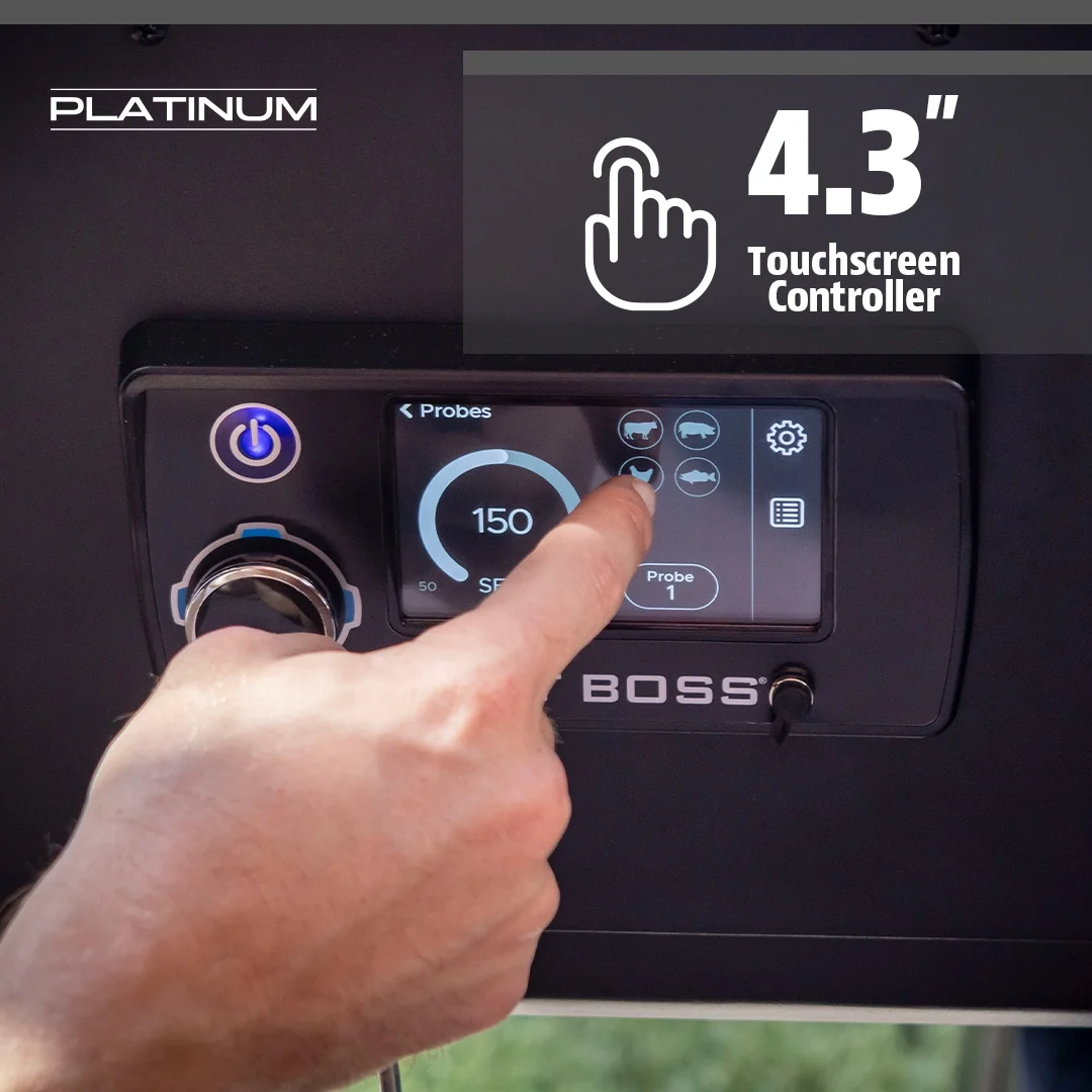 Platinum 1250 Connected Wood Pellet Grill with Wi-Fi? and PID Controller - Image 5