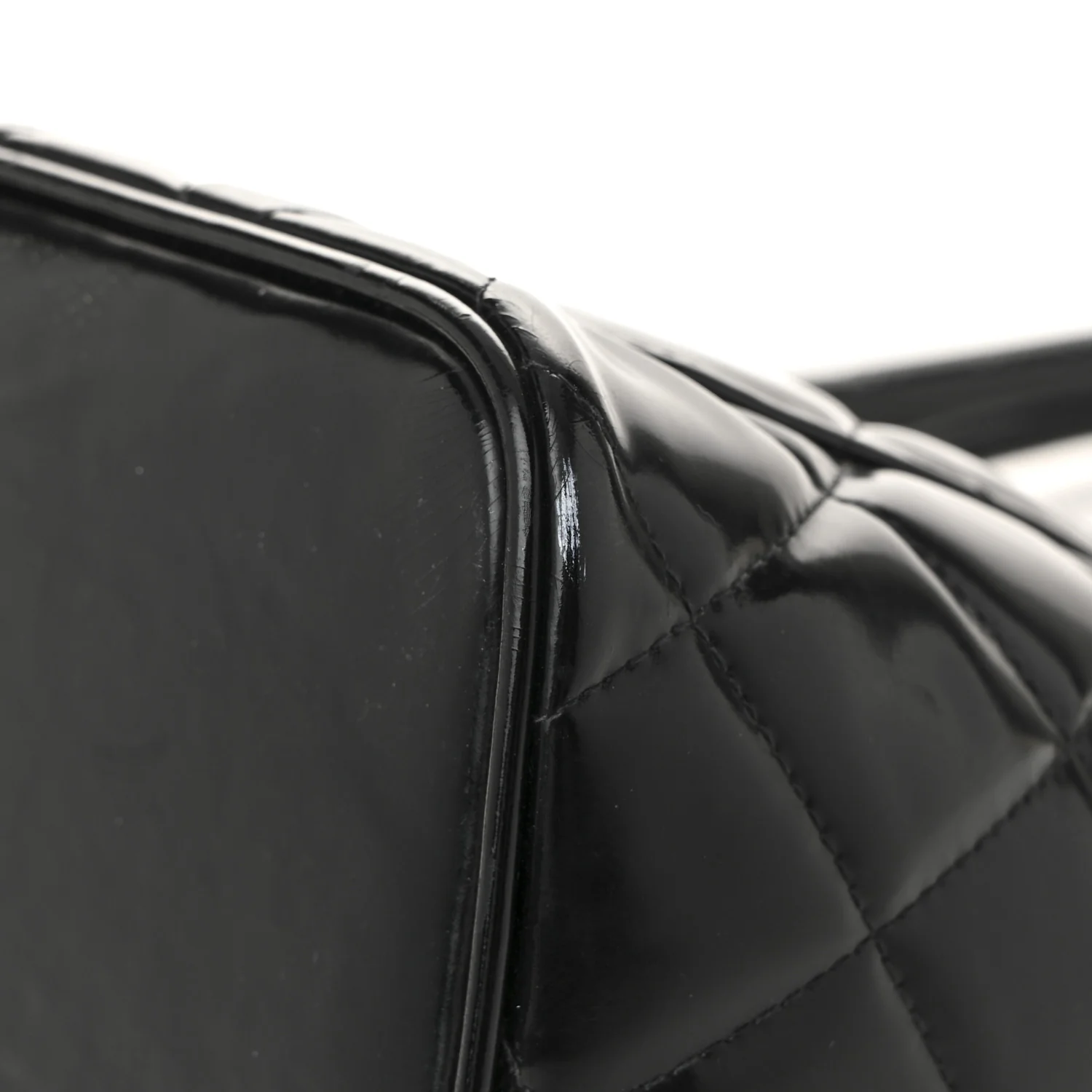 Patent Medallion Tote Black