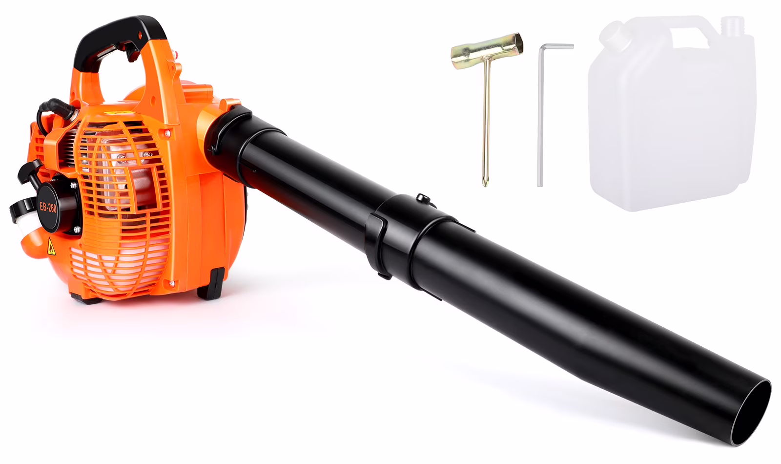 Portable 26cc Gas Handled Leaf Blower Powered 2-Cycle Engine Backpack for Outdoor, Garden(26CC/Orange)