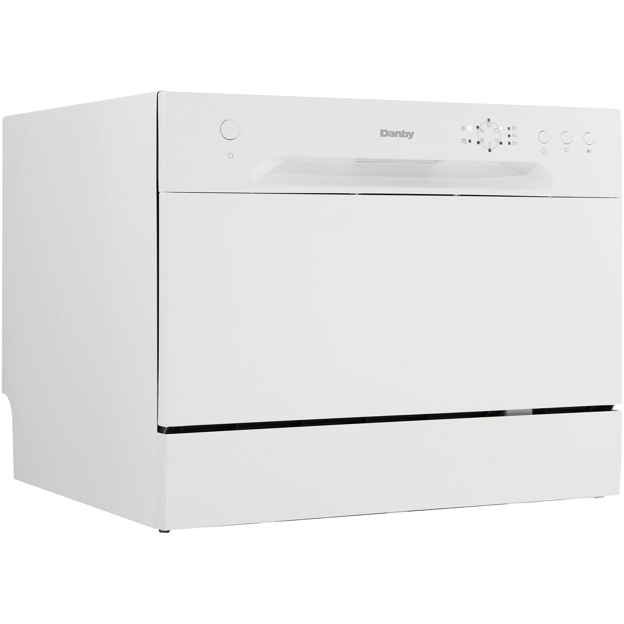 Danby 6 Place Setting Countertop Dishwasher White DDW621WDB