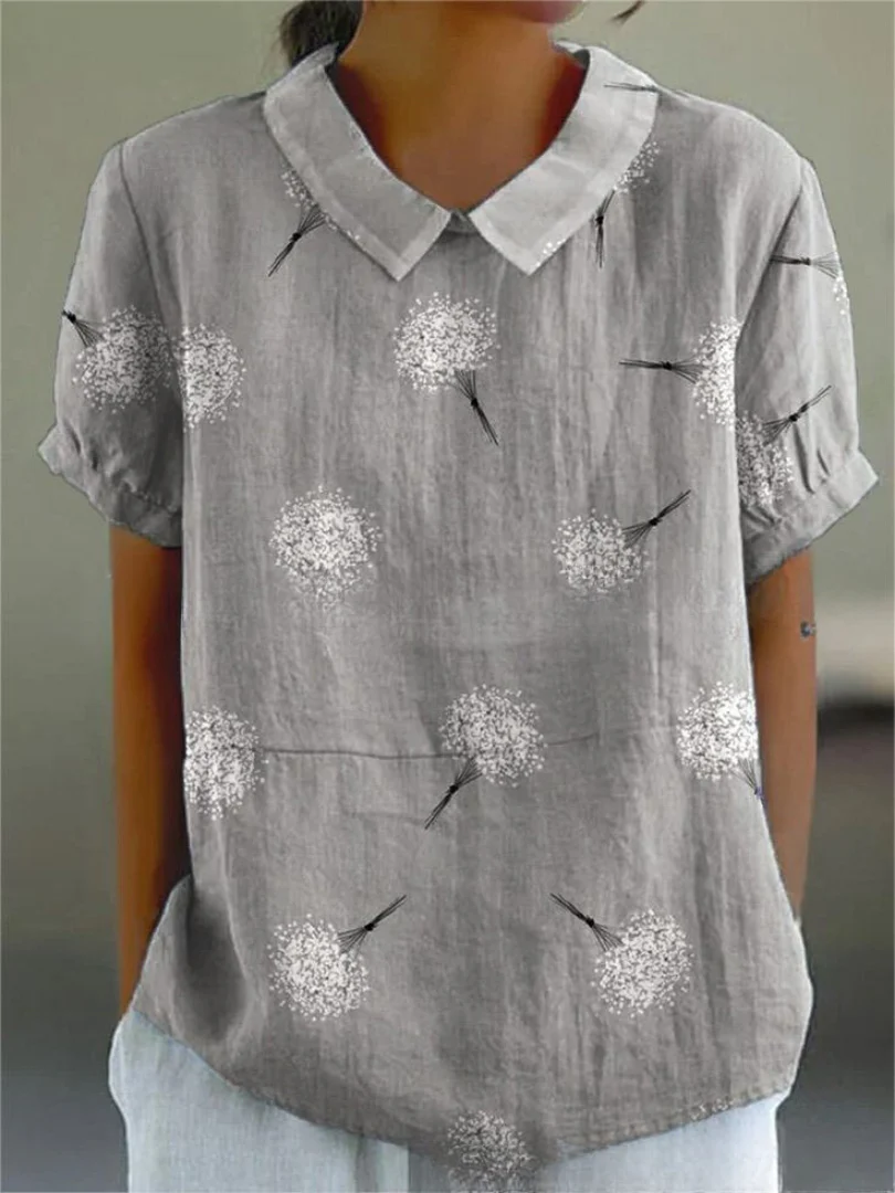 Sofia - Chemise Fleurie Élégante