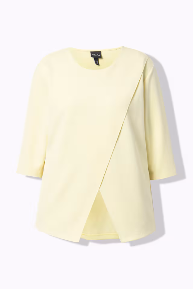 Asymmetric Modal Blend Sweatshirt