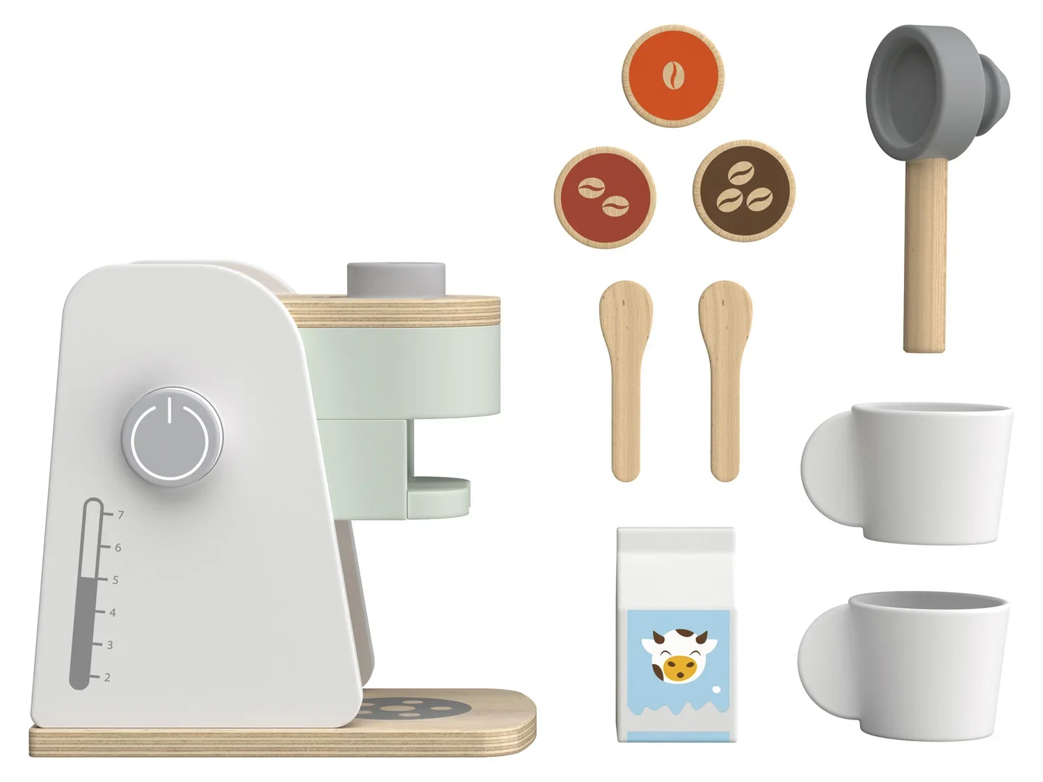 Playtive Set d'accessoires de cuisine en bois