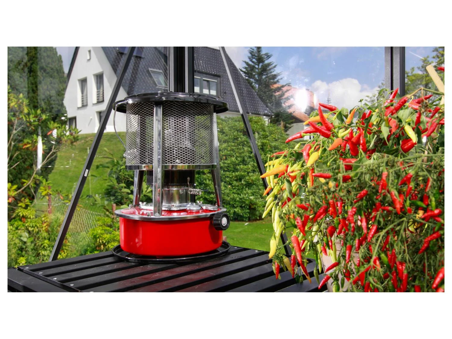 PERGART Chauffage de serre BIG RED