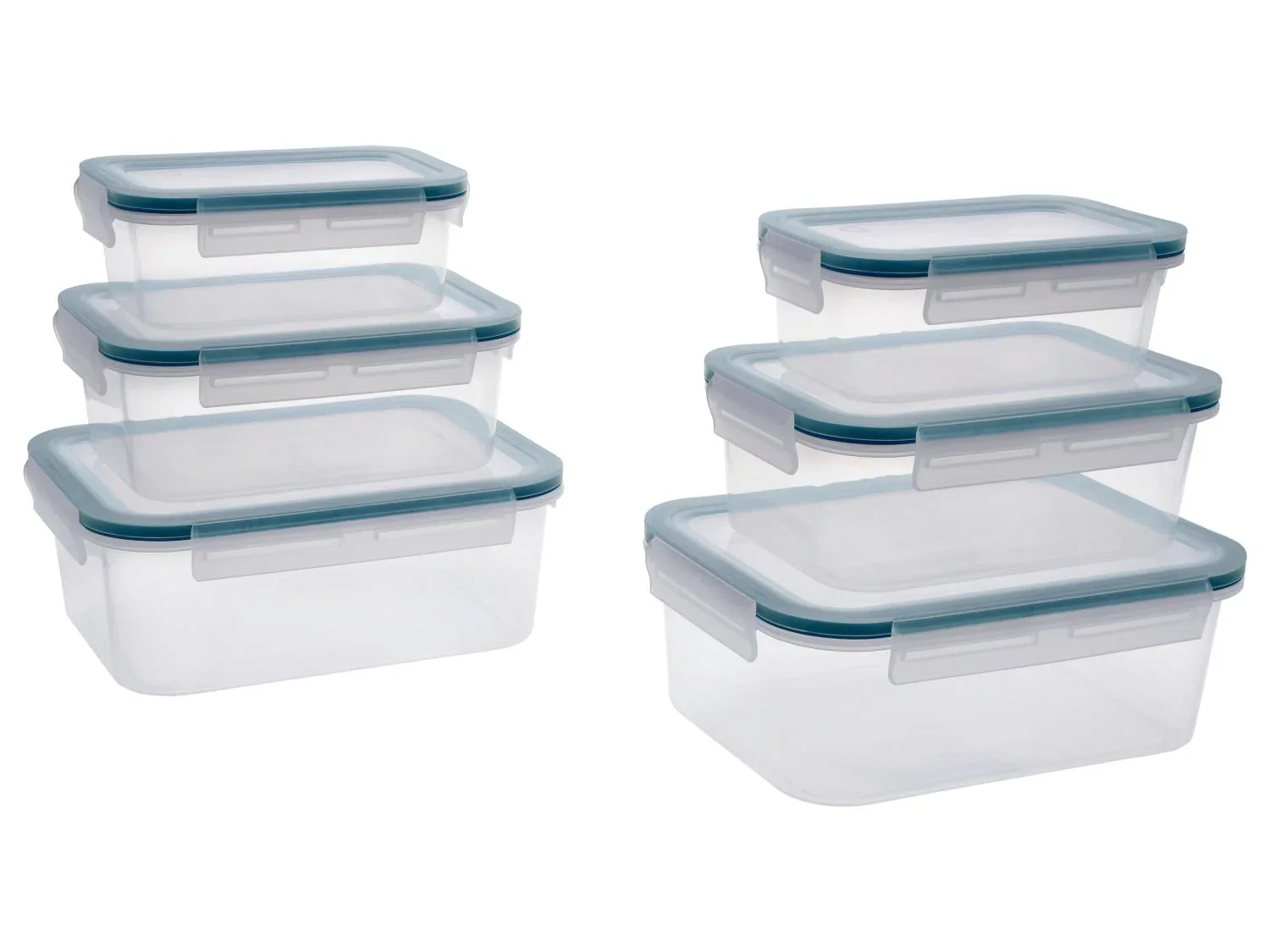 SILVERCREST Set de 6 botes de conservation