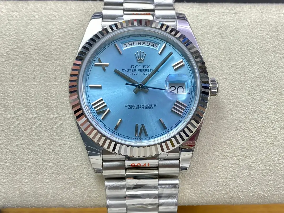 Rolex Day Date M228236-0012 EW Factory Sky Blue Dial