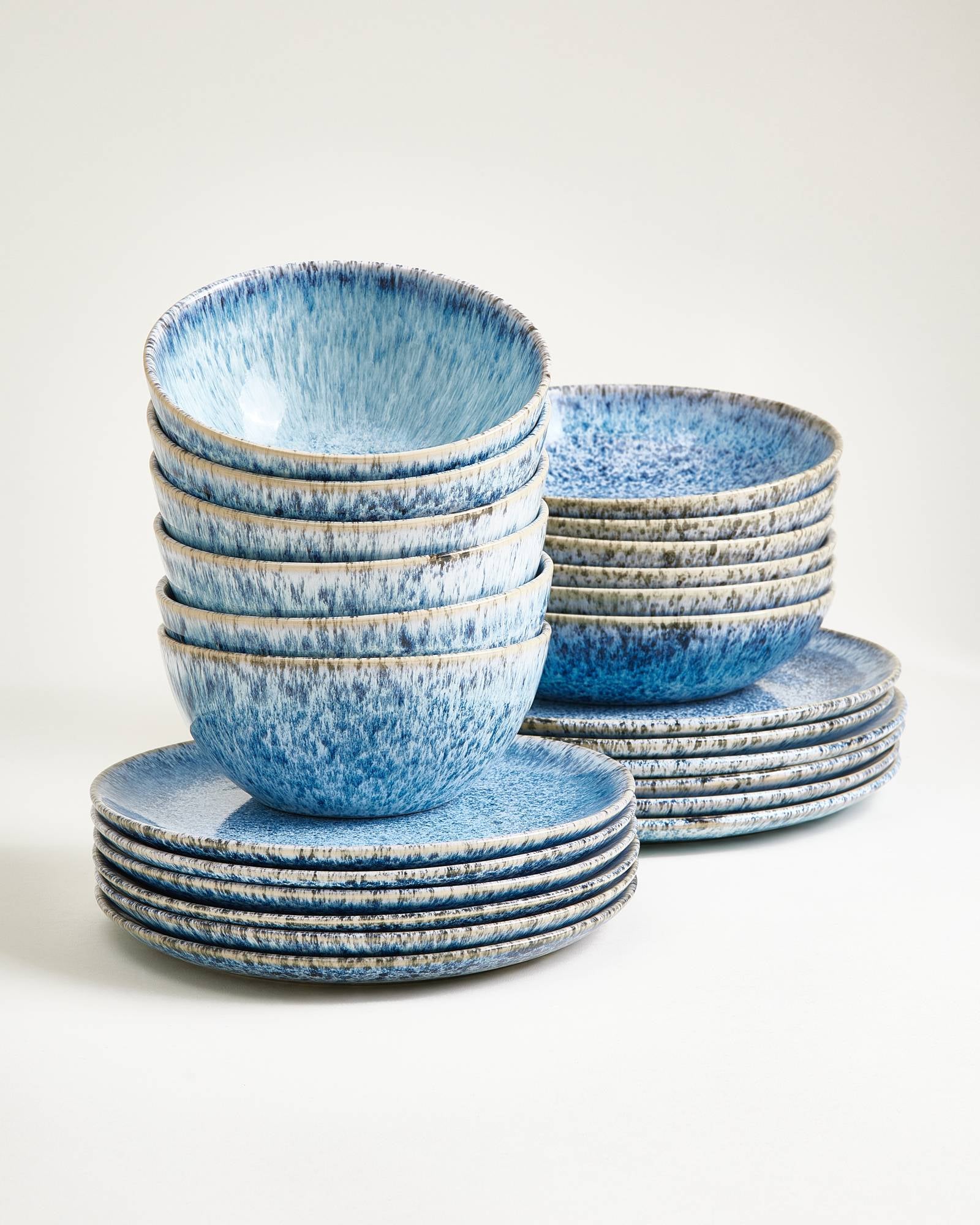 CORDOAMA - TABLEWARE SET CLASSIC BLUE 24 PIECES