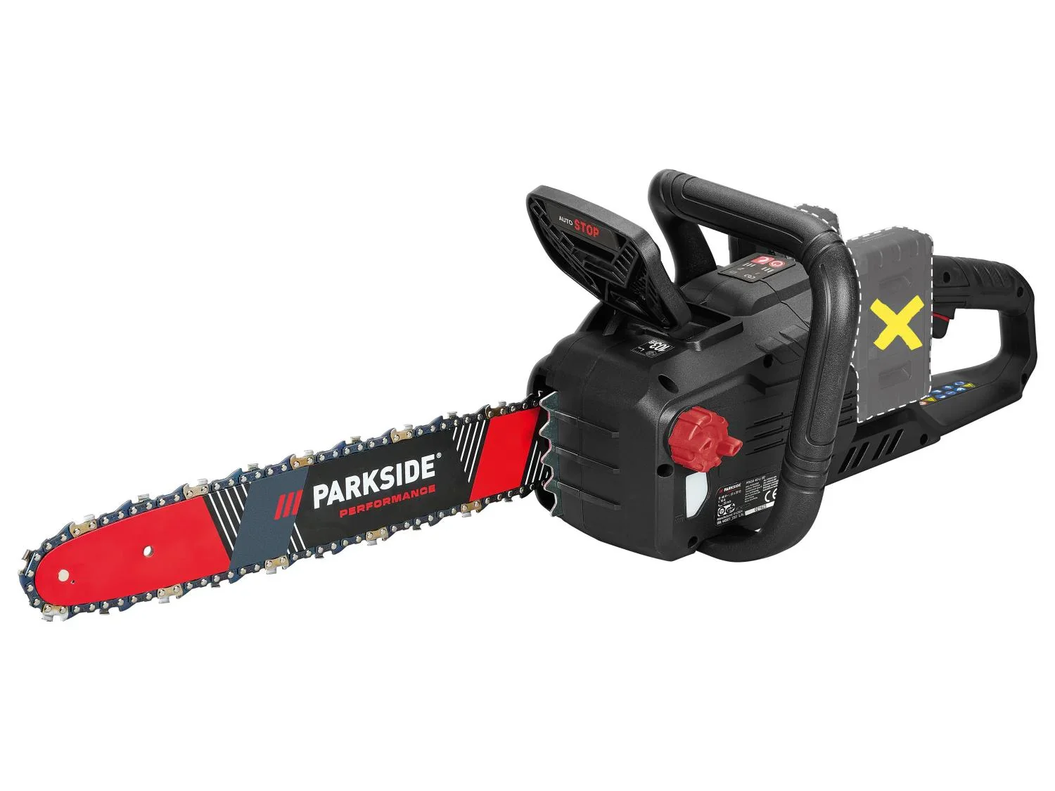 PARKSIDE PERFORMANCE Trononneuse sans fil PPKSA 40-Li, 40 V