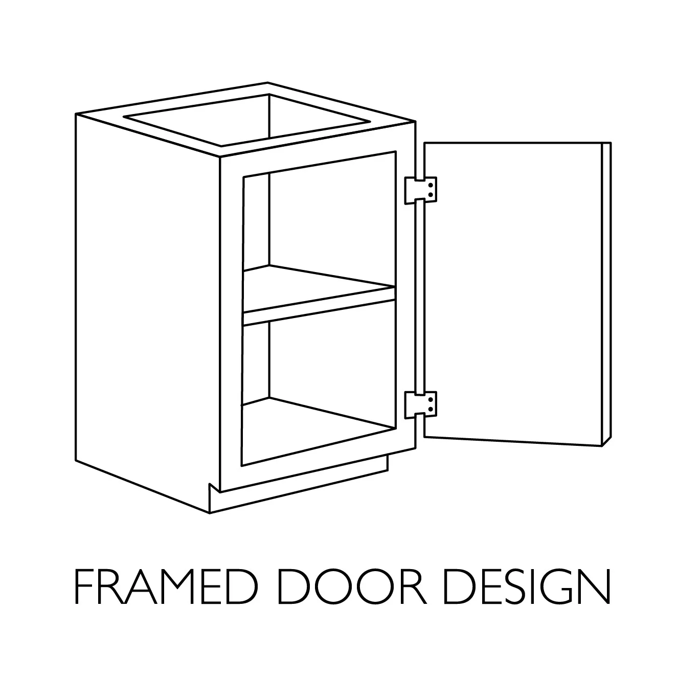 Design House 543272 Brookings (Ready - to - Assemble) Shaker Style Bridge Wall Kitchen Cabinet 33x12x12, White