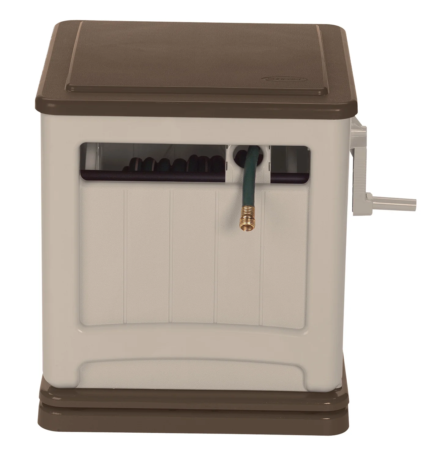 SSM200B 225' Capacity Hideaway Swivel Hose Reel for 5/8" Hoses, Taupe - Image 3