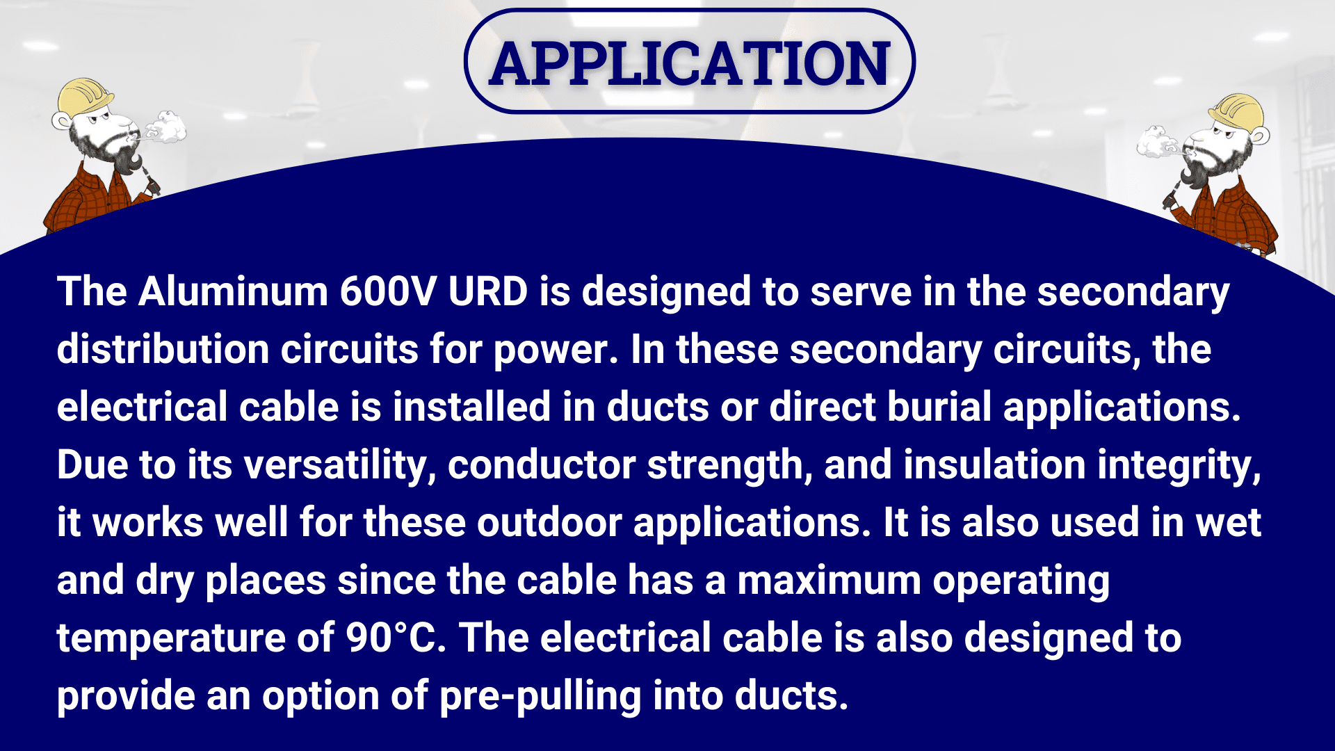 100' Aluminum URD Dyke 2-2-2-4 Cable Direct Burial Quadruplex Secondary Wire by - Image 2