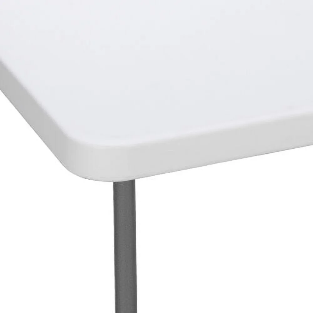 3/4/6/8 FT Plastic Folding Tables Ultra Portable, Durable for Indoor Outdoor Use Ideal for Picnics, Camping, Parties and More-6 FT(6') - Image 9