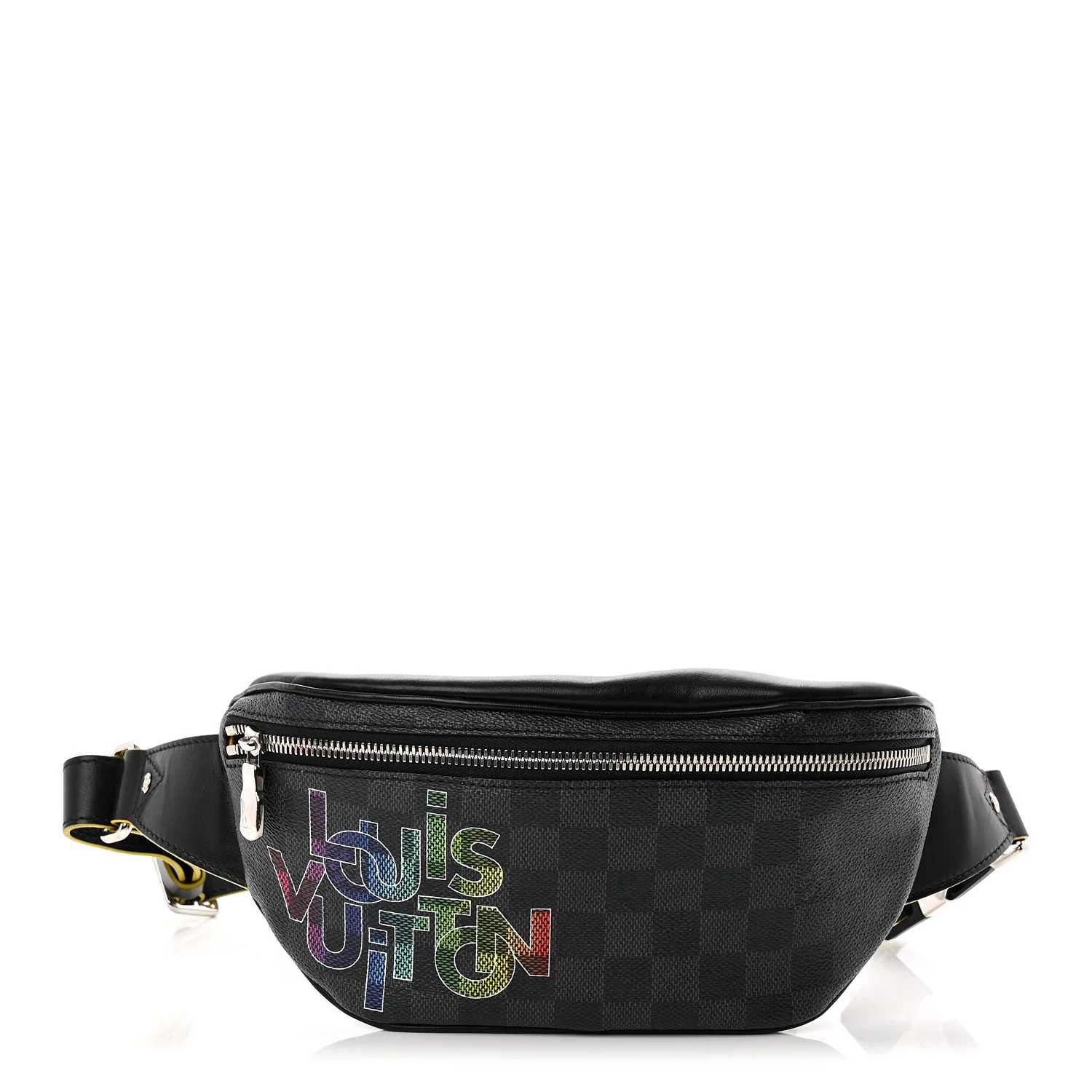 Damier Graphite Bumbag Yellow