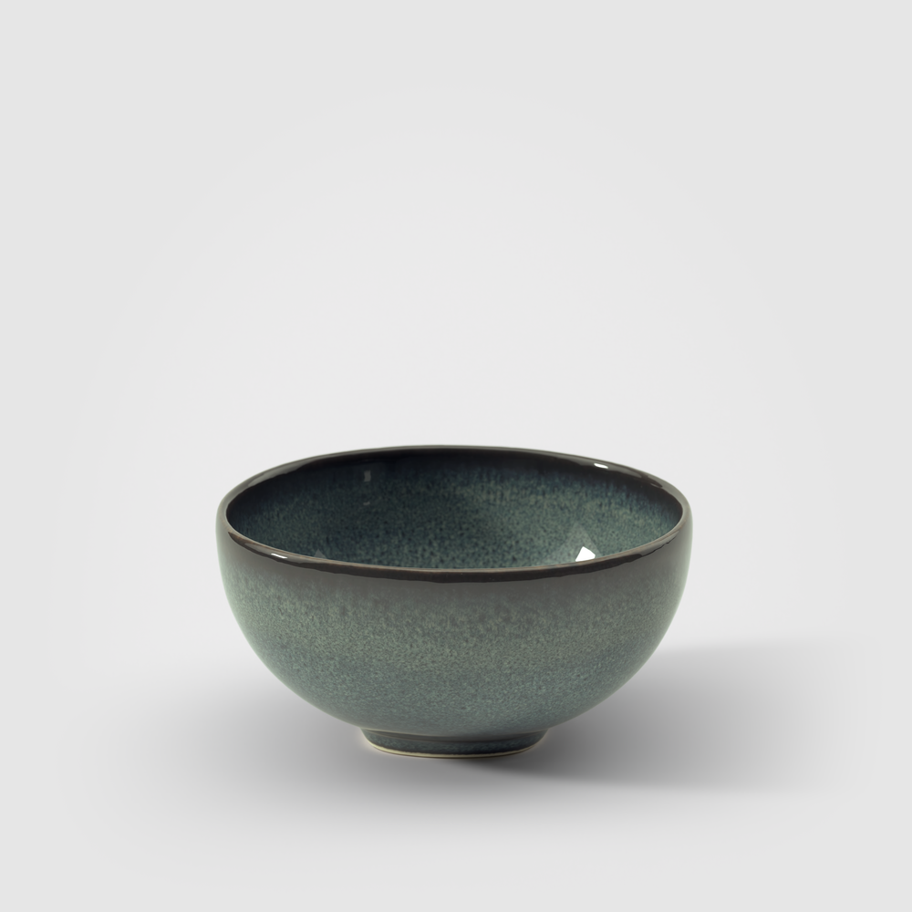 Lave Cereal bowl - Grey, 9.5 oz, stoneware