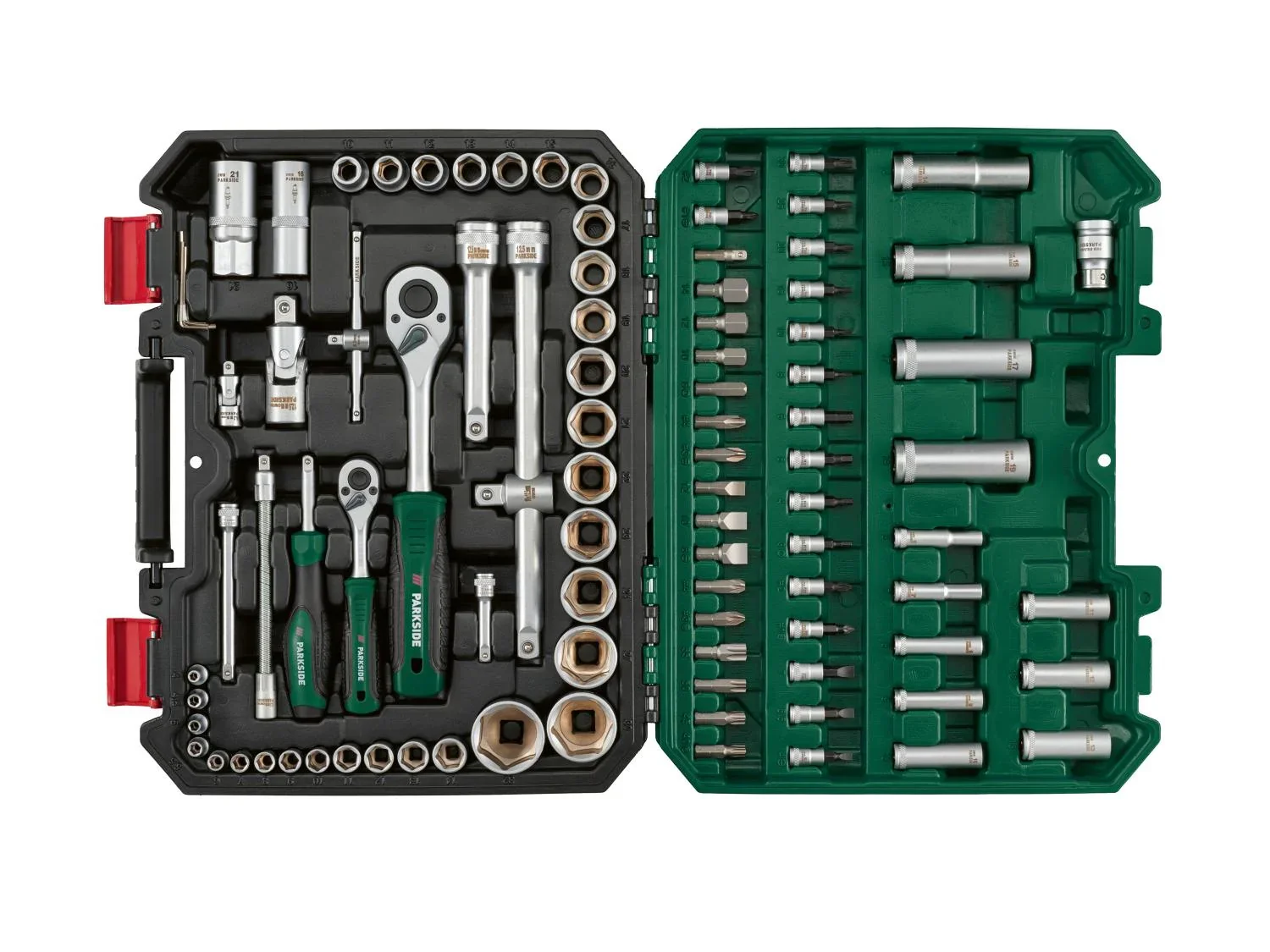 PARKSIDE Set de douilles, 94 pices
