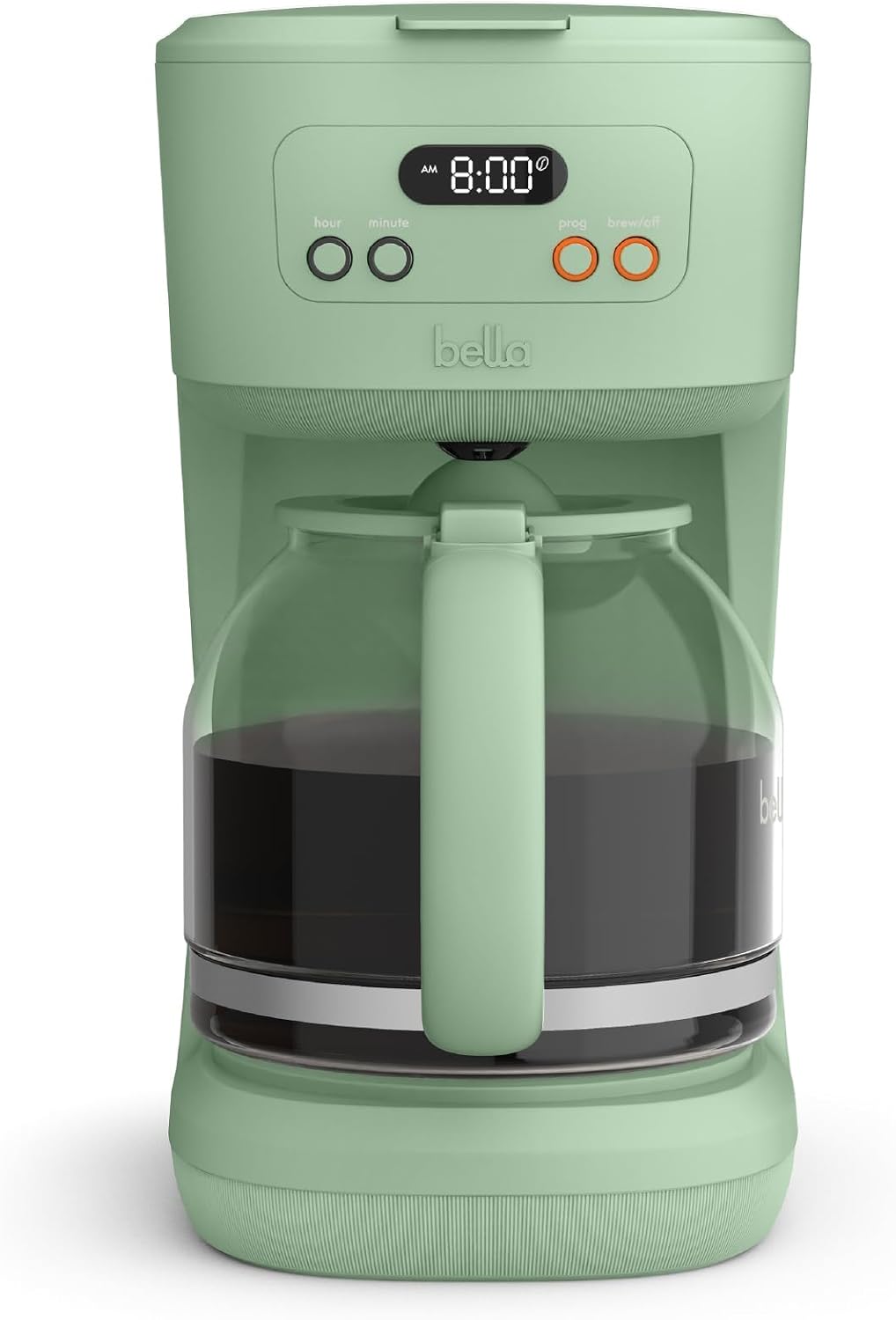 Bella 12-Cup Programmable Coffee Maker, LCD, Auto Shutoff, 900W
