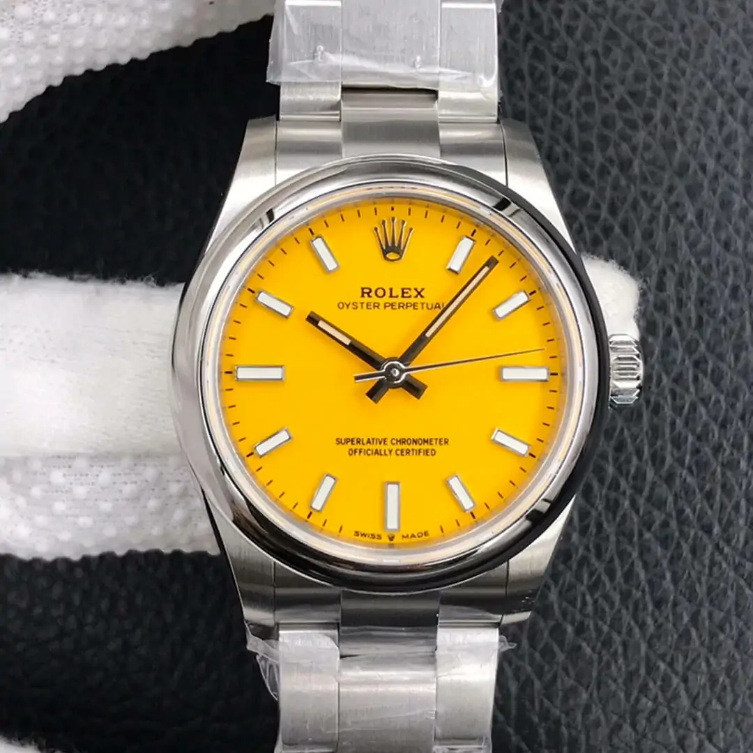 Rolex Oyster Perpetual M277200-0005 31MM EW Factory Yellow Dial