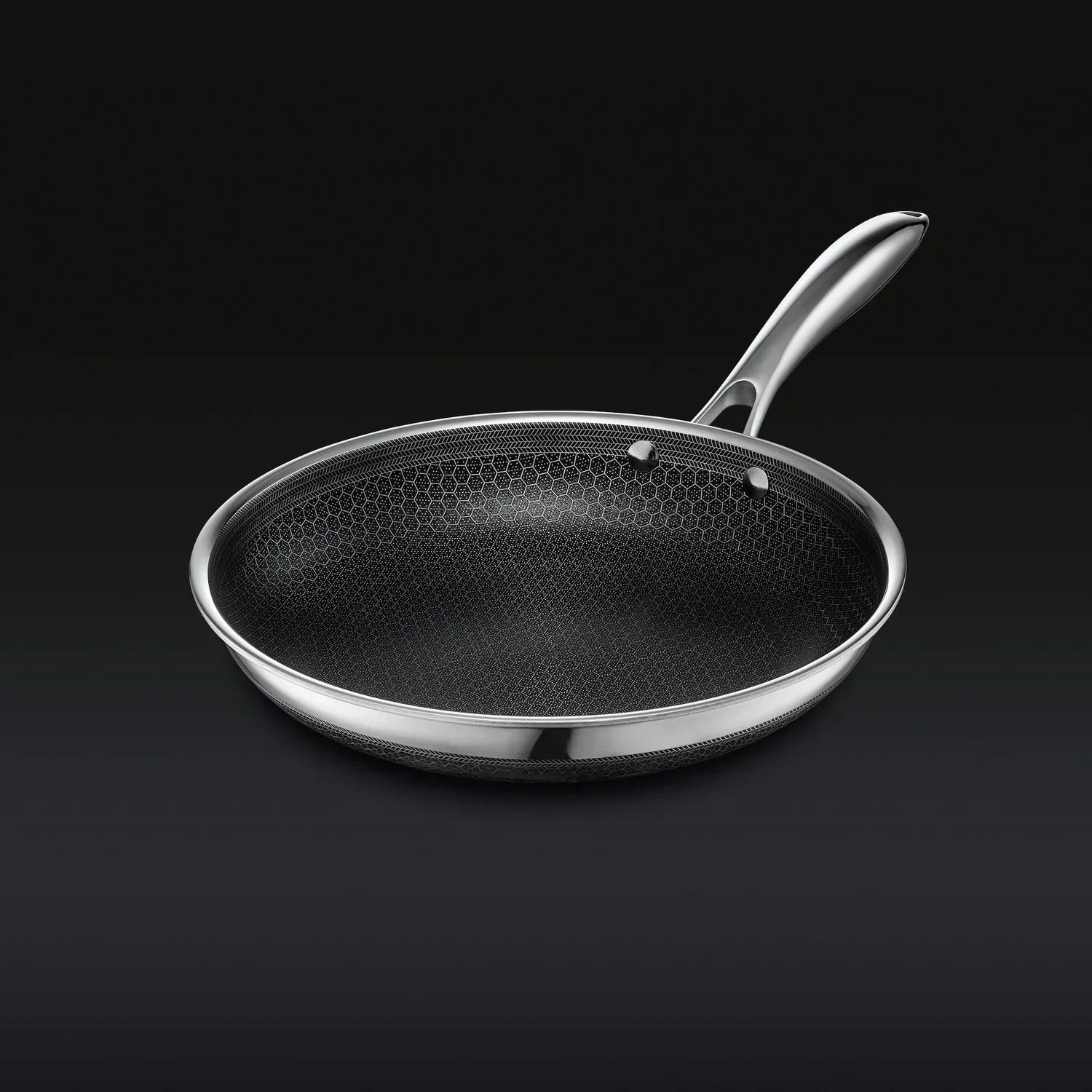 Hybrid Fry Pan Set with Lids, 6 - Pc