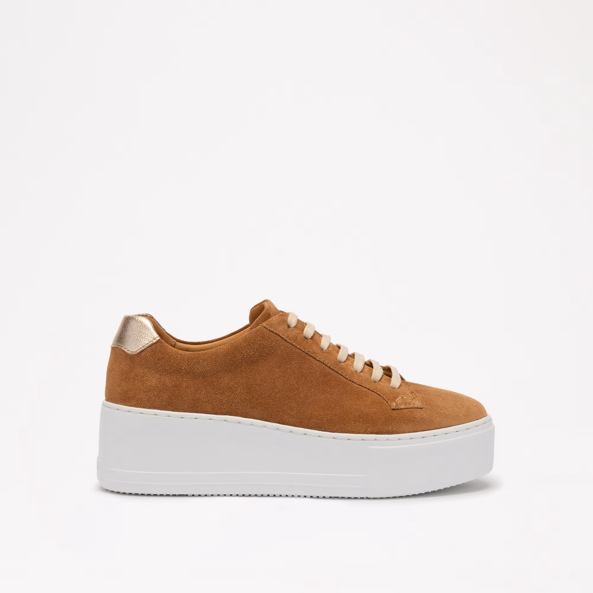 Park Cord<br>Lace Up Flatform Trainer