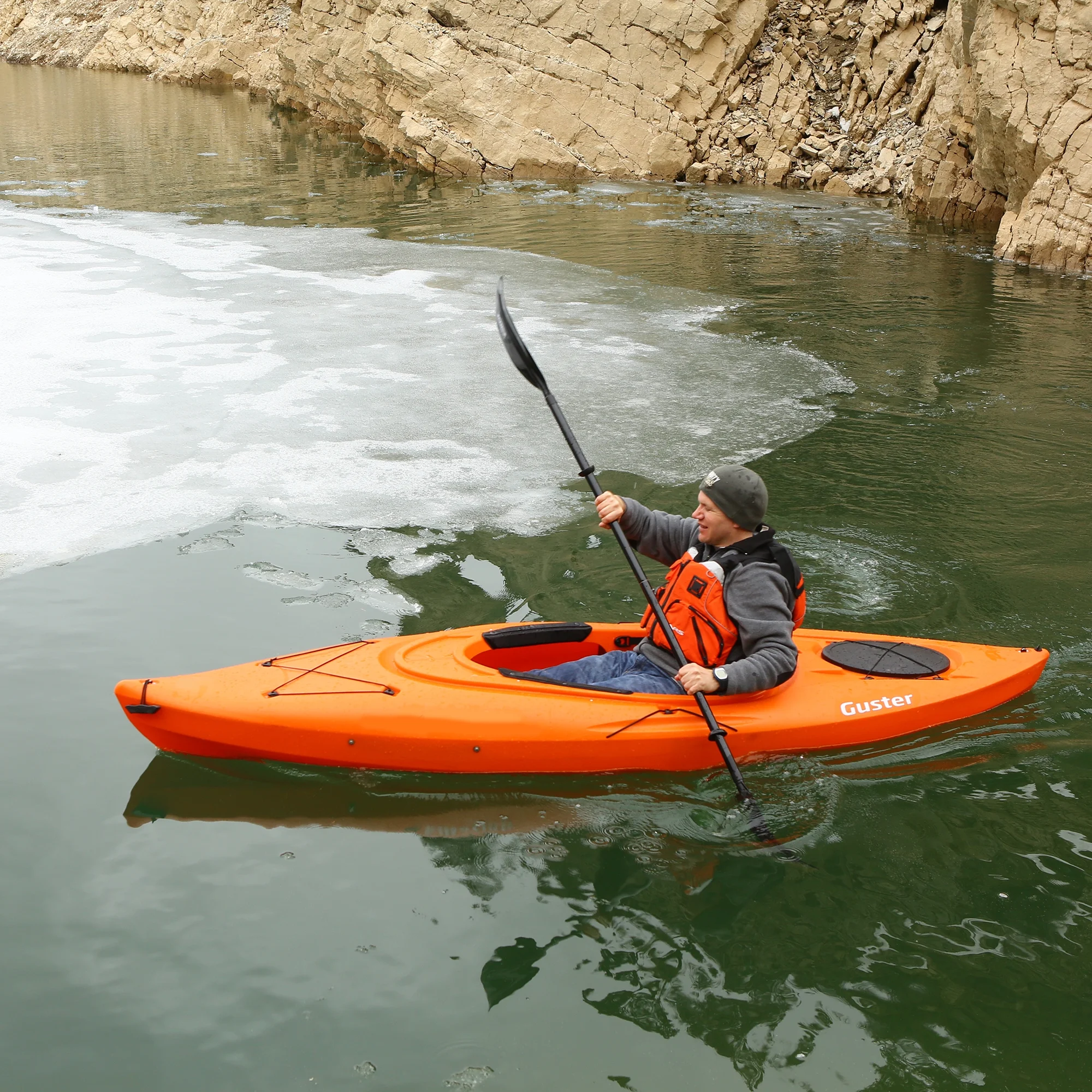 Lifetime Guster 10 Sit - Inside Kayak - Lime Green (90527)