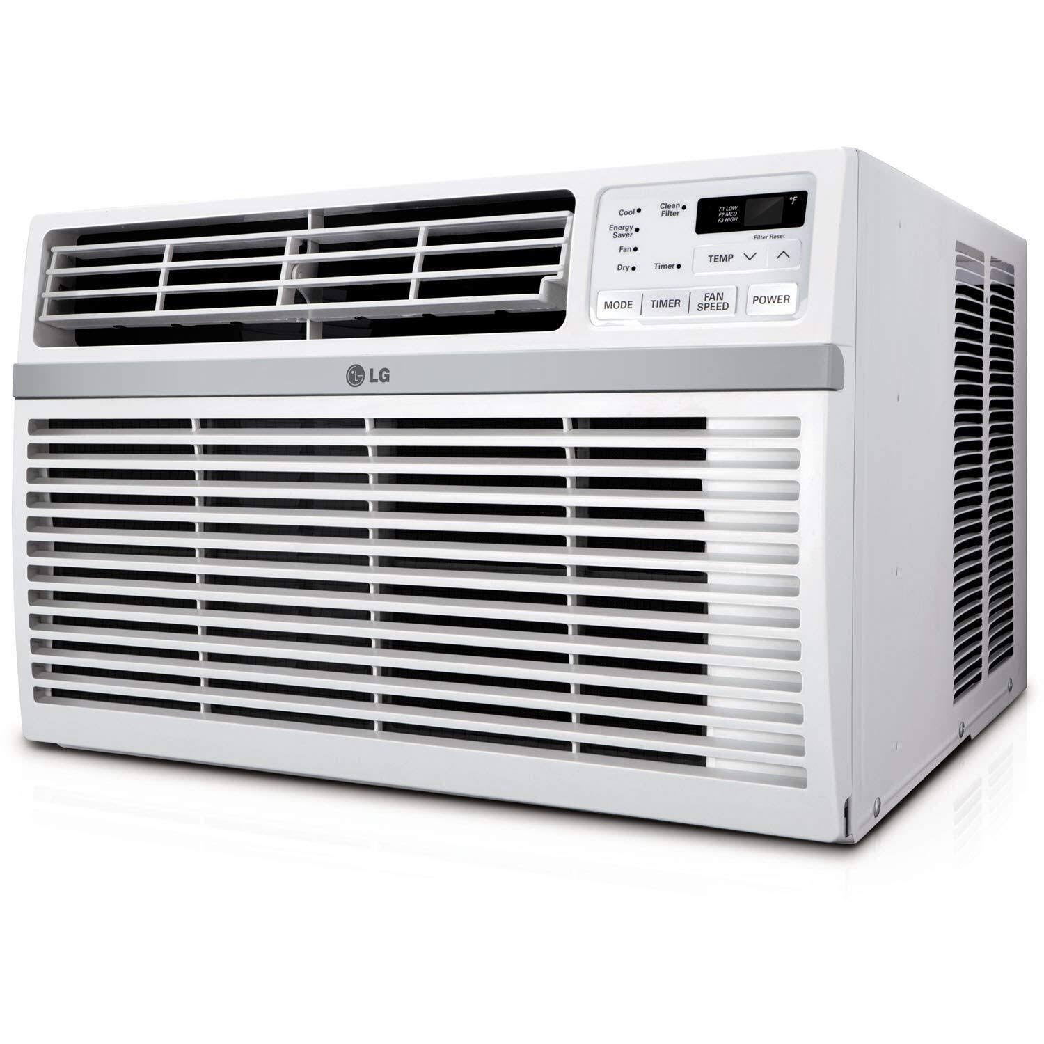 LG LW1016ER 10,000 BTU 115V Window-Mounted Air Conditioner with Remote Control