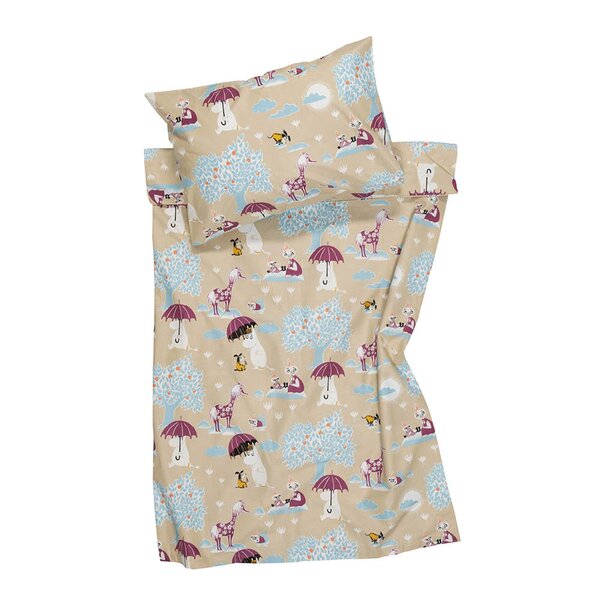 Mummi sengesett 85x125 cm Under paraplyen multi