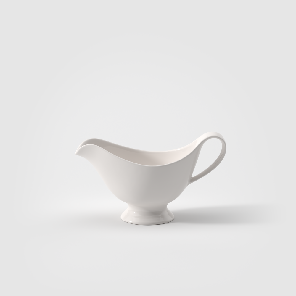 For Me Gravy boat - White, Premium Porcelain