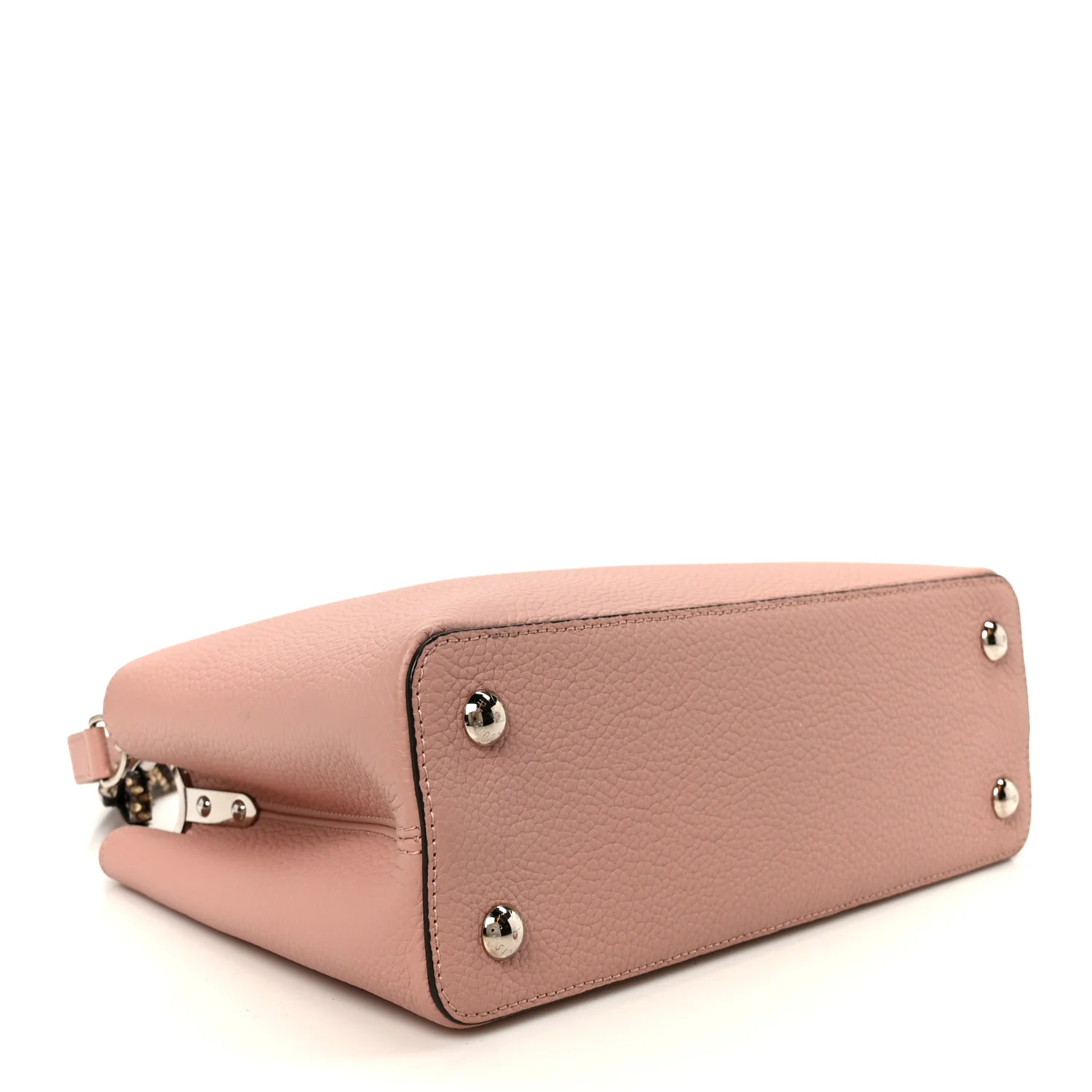 Taurillon Snakeskin Capucines PM Magnolia