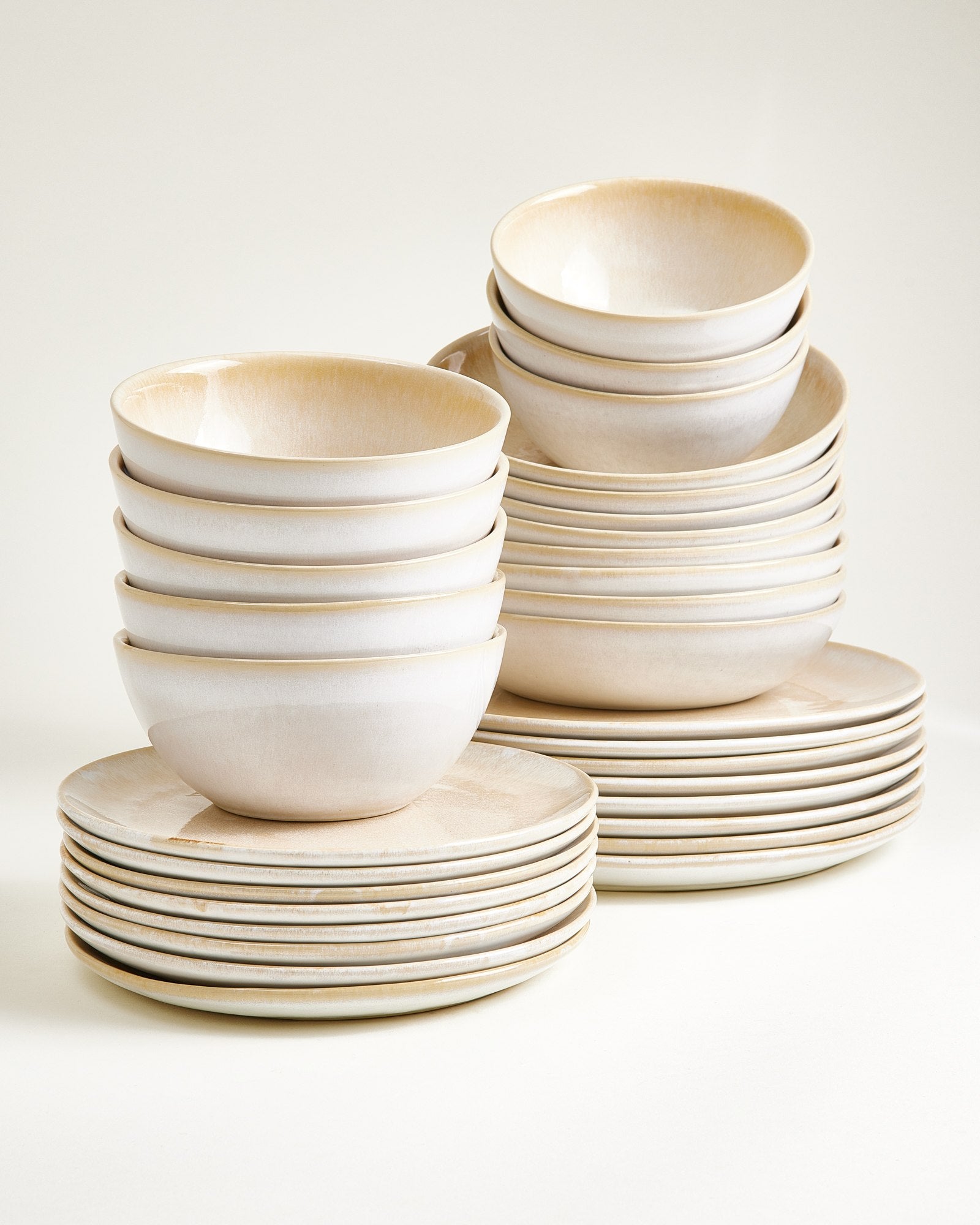CORDOAMA - TABLEWARE SET CLASSIC SAND 32 PIECES