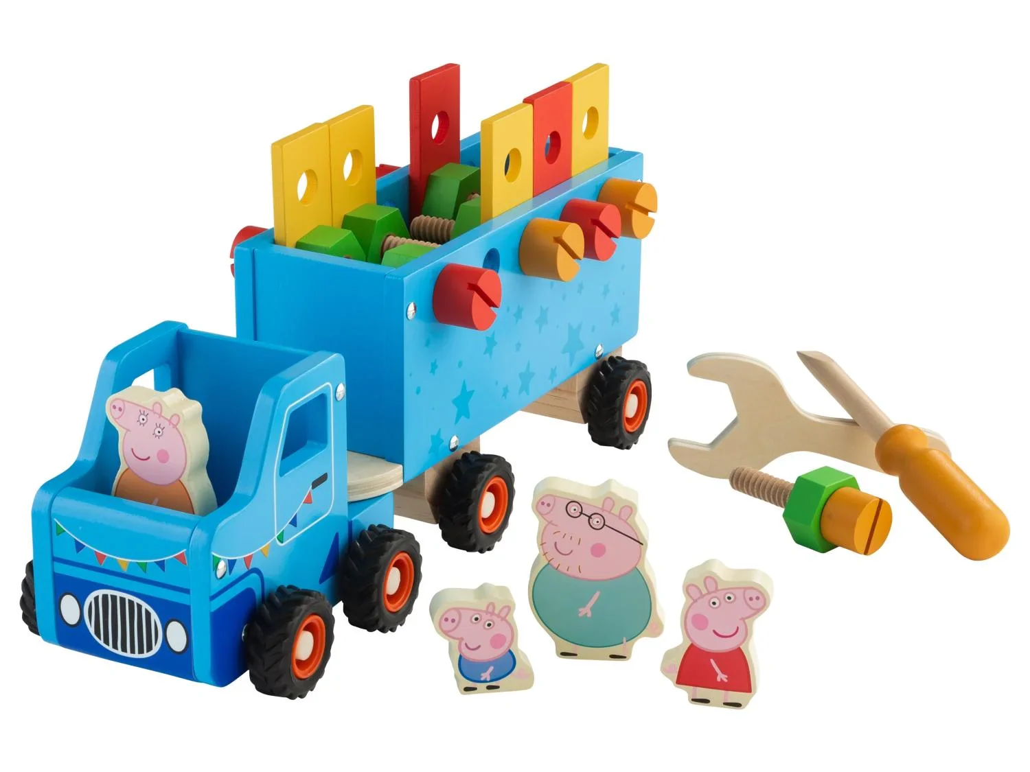 Camion en bois Peppa Pig