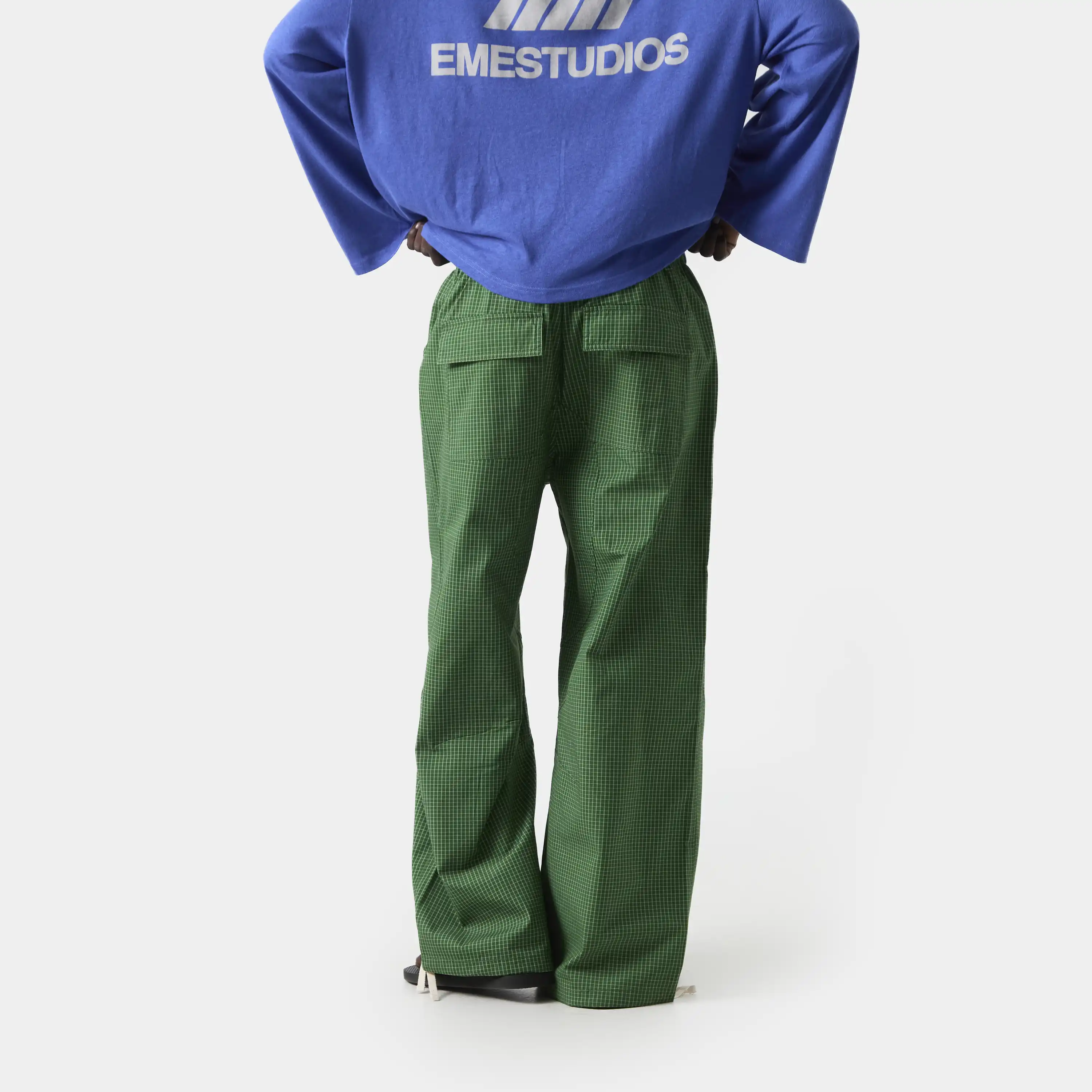 Patches Vichy Forest Cargo Pants